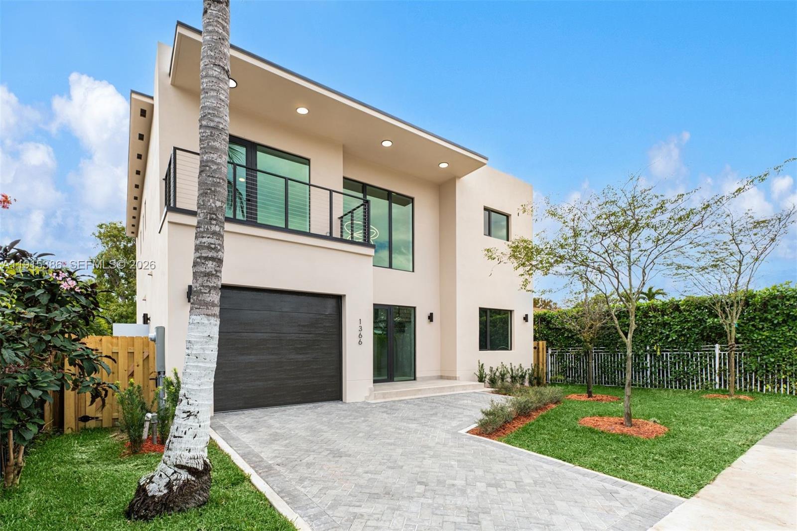 Brand New 2026 … Discover refined, modern living in this luminous and elegant residence located in the vibrant heart of Miami. This exceptional two-story home offers 2,947 sq.ft. under A/C, expansive terraces, and a great garage, all situated on a generous 7,500 sq. ft. lot. Designed with an open-concept layout, the home features 4 bedrooms and 4 full bathrooms, highlighted by oversized impact windows and doors that fill every space with gorgeous natural light. The state-of-the-art kitchen includes sleek high-end finishes, quartz countertops, and premium stainless-steel appliances. Upstairs, the master suite provides a serene retreat with a walk-in closet and a spa-inspired bathroom. A flexible family room, ideal as a 5th bedroom or office, opens to a terrace overlooking the beautiful backyard and sparkling pool, enhancing the home’s sense of privacy and charm. Experience the best of Miami living in an unbeatable location… This is the perfect blend of modern design, comfort, and sophistication. A rare opportunity to own a brand-new home that elevates your lifestyle in one of Miami’s most desirable settings and neighborhood.