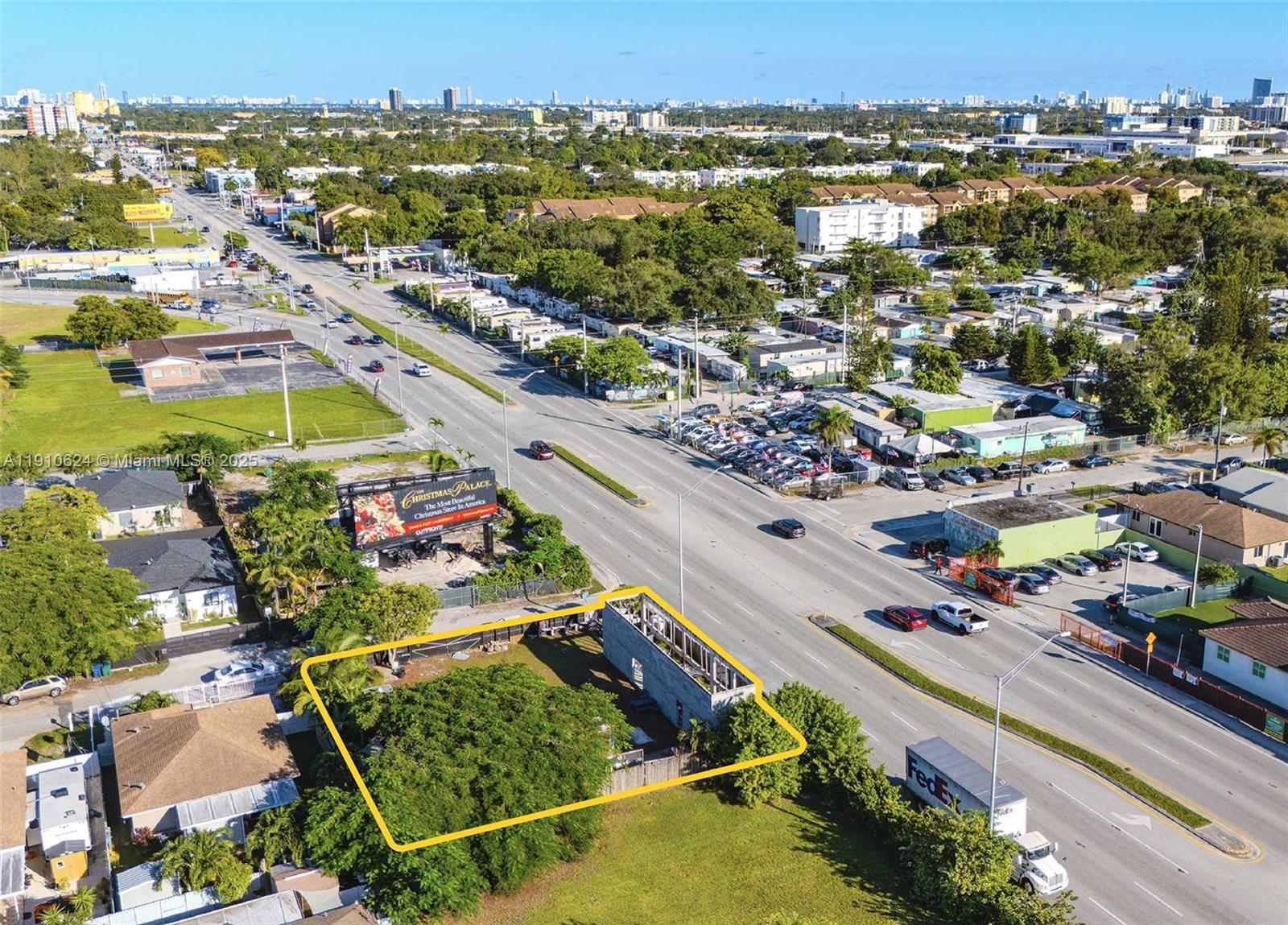 Located just east of the area’s largest Live Local–entitled projects, this unfinished structure that could either be adapted, expanded, or cleared for a new multifamily program. Surrounded by large-scale projects from Swerdlow, Lennar, and Related, this site represents a rare, small-format play in a fast-advancing development corridor where land is being rapidly absorbed by institutional builders.