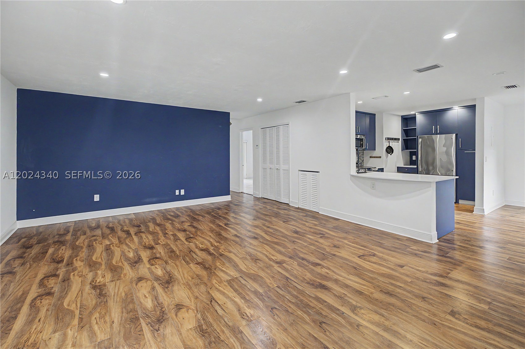 Best-priced waterfront corner unit in Coral Gables and priced for a quick sale. Bright 2BR/2BA with abundant natural light, gorgeous wooden floors, Balcony, impact windows and doors, and private second-floor entry with elevator. Located on a quiet canal with direct ocean access for paddle boarding, kayaking, fishing, and enjoying the waterfront lifestyle. Boutique building with beautiful pool, dock, lush tropical landscaping, and paddle board storage. Prime location near University of Miami, dining, shops, and major roads. Seller relocating and highly motivated — exceptional value in one of Coral Gables’ most desirable waterfront neighborhoods.