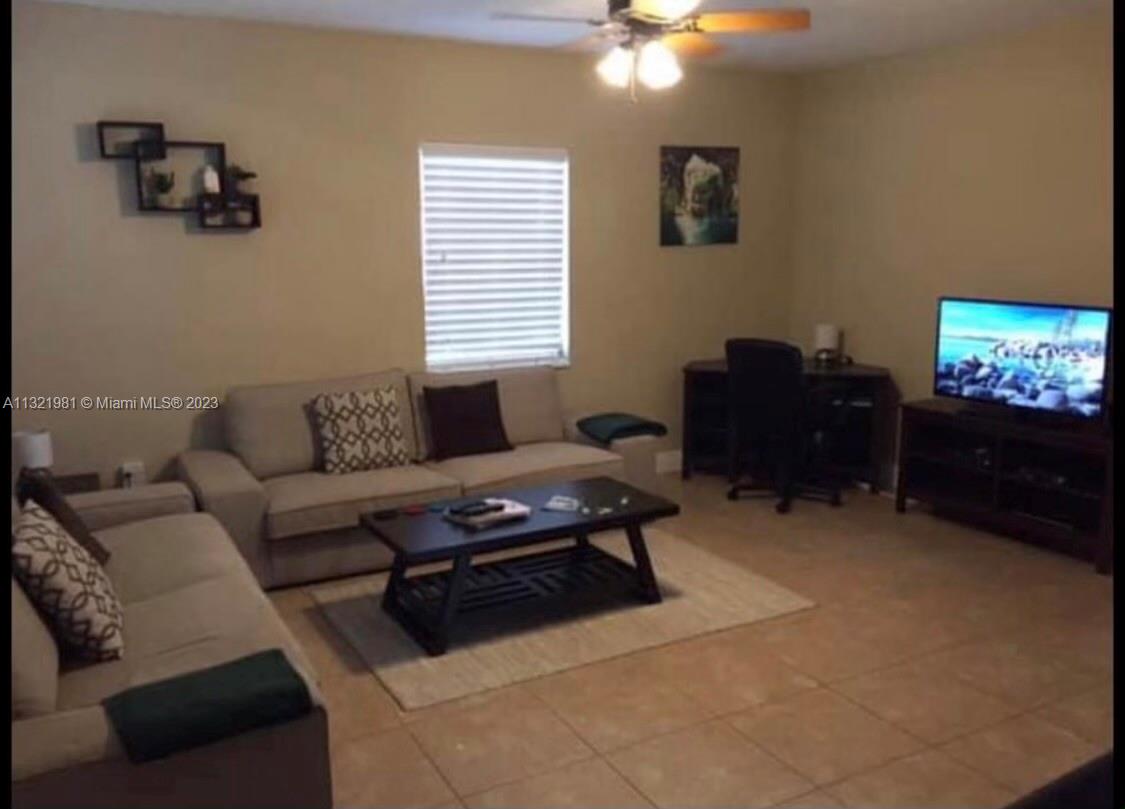 BEAUTIFUL FURNISHED HOME IN NORTH MIAMI BEACH. 2 BEDROOMS, ONE BATHROOM.HOUSE IS ONE BLOCK FROM SNAKE CREEK CANAL! FOR RENT FOR 6 MONTHS OR LESS. BEAUTIFUL FURNITURES AND NICE BIG BACK YARD.65" TV's IN LIVING ROOM AND BEDROOMS, LAUNDRY ROOM. INCLUDES WATER AND GARBAGE, CABLE AND INTERNET, GARDEN SERVICE.
Equal Housing Opportunity.