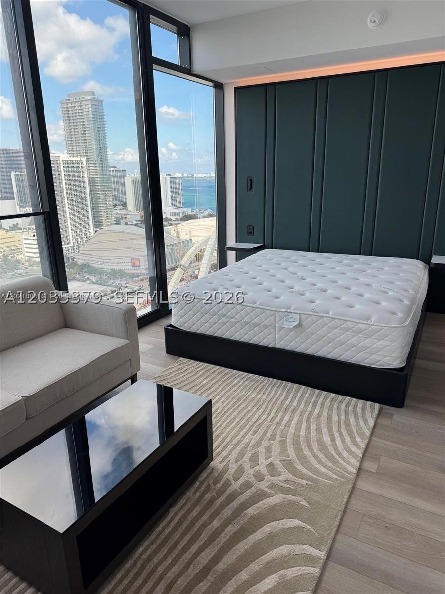 Experience elevated city living in the most epic new building at E11even Hotel & Residences in the heart of Downtown Miami. Fully furnished, turnkey studio, residence 3303A features a smart, modern layout with impressive skyline views, designed for both comfort and flexibility. Residents enjoy access to resort-style amenities including a luxury spa, signature dining, pool deck with cabanas, fitness and entertainment spaces, and exclusive beach club privileges. Ideally located, just steps from Kaseya Center, Adrienne Arsht Center, Wynwood, and the Design District, offering unmatched access to the city’s best entertainment, culture, and dining in one of Miami’s most dynamic lifestyle destinations.