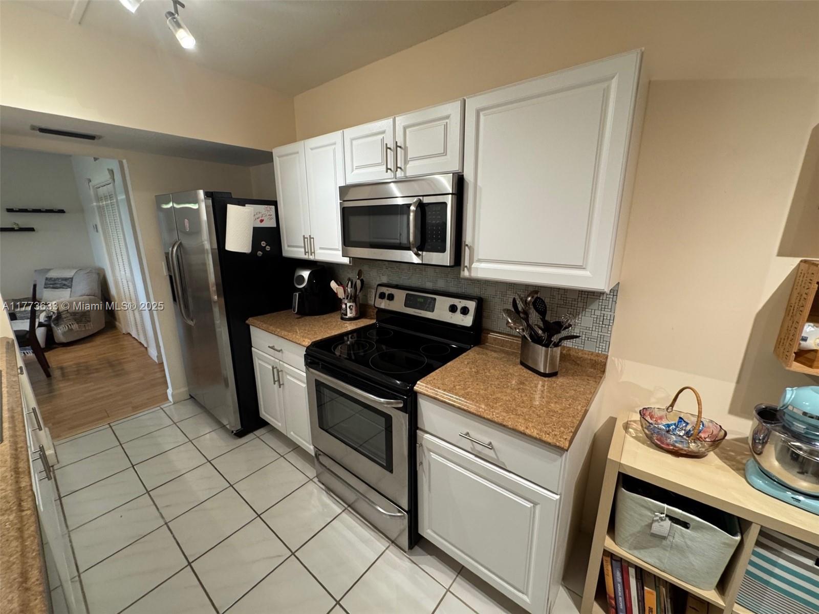 Beautifully updated, spacious & renovated 1 bed, 1.5 bath condo on the 3rd floor of a 55+ community in Hillcrest.  This bright, spacious home features updated flooring, stainless steel appliances, updated bathrooms and enjoy the enclosed balcony with hurricane impact windows providing a versatile space that can serve as an extra living area or even a 2nd BDR. Entire unit has ECO hurricane impact windows for your safety, protection and discounted INS! The master bedroom is generously sized, with high ceilings throughout and plenty of closet & storage space, including built in cabinetry in the master bathroom.. Includes 1 assigned parking space- option to rent a second for $40/month. Plenty of guest parking, 24/7 security, pool, laundry on each floor.  INCL. Internet, CABLE TV, INSURANCE.
