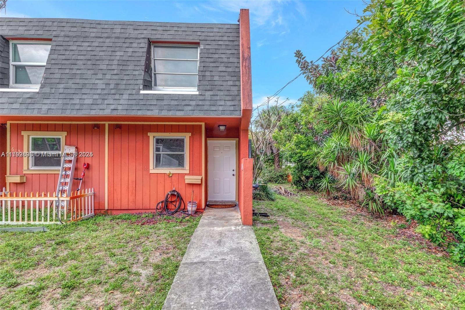 Charming 2 BR / 1.5 BA townhouse in the heart of Davie. Unit is well-maintained, featuring new floors installed last year upstairs and updated bathroom vanities. Washer and dryer inside the unit adds ease and convenience. Includes 2 parking spaces, guest parking, and a cozy patio for outdoor enjoyment. 10 minutes from Fort Lauderdale Airport. Fast approval. A must-see! Available Date 6/20/2025.