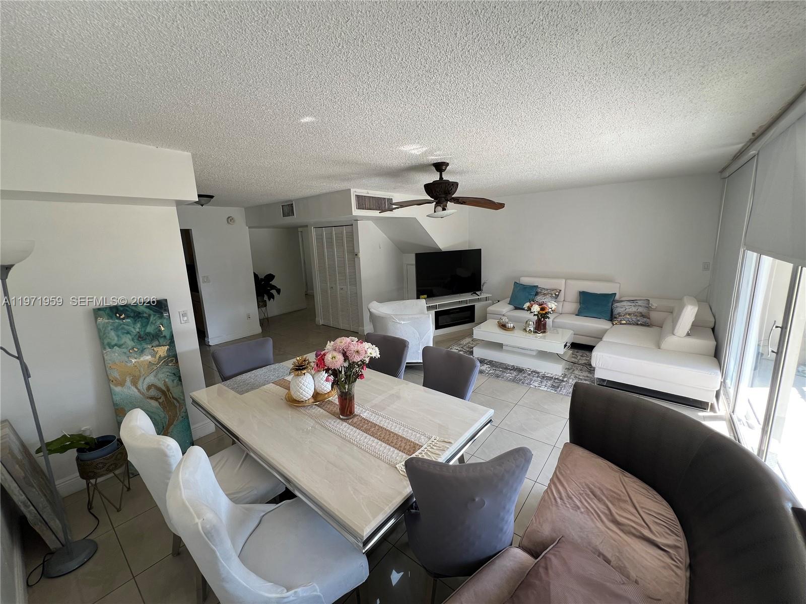 Don’t miss this incredible opportunity to own a spacious 3 bedroom, 2.5 bath, 2-story townhouse-style condo in the highly sought-after Fontainebleau area! Located in Parkview Condo, this 1,610 sq ft unit offers generous living space, open balcony with club area & garden views. Enjoy community amenities including pool, clubhouse, elevator, and security patrol. Centrally located near Miami International Airport, major highways, restaurants, and shopping.