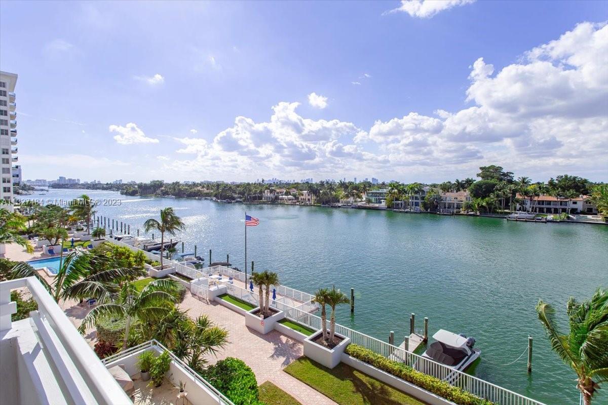 Remarkable & Spacious 2 Bed + Den Corner Unit w/ boat slip situated in the best line of the building! With substantial space & an open floor plan, this Miami Beach condo boasts 1,940 SF, stunning water views from the terrace overlooking the intracoastal & Downtown Miami skyline views. This condo includes a bar in its fully equipped kitchen, which is perfect for entertaining. The den space can also be converted into a 3rd bedroom or office. Seacoast is a full-service condo building stacked w/ amenities located on Miami Beach's Millionaire Row w/ easy access to the beach on the other side of Collins. Near Miami International Airport & Miami's best neighborhoods: South Beach, Brickell, Downtown Miami, Design District & Wynwood. 2 special assessments totaling $18K paid by Seller at closing!