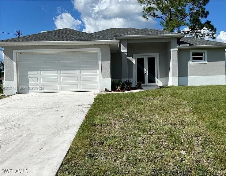 Seller Financing Available. Lease option or lease purchase also available. Welcome to this brand-new home filled with high-end features you won’t find in most new builds. Enjoy 9'4" ceiling height with 8-foot doors and tray ceilings in both the living room and the spacious master suite. The kitchen features 42-inch white shaker cabinets, a food prep island, and quartz countertops with double waterfall edges. Beautiful 24x48 porcelain tile runs throughout the home. Each bedroom has oversized impact windows, and there is a bright eat-in kitchen area. The master suite includes dual walk-in closets and a luxurious bath with an extra-large glass-enclosed shower. The laundry room is located along the hallway leading to the full-sized two-car garage. Double sliding glass doors open to a large covered lanai under the roofline. The exterior features a newly sodded lawn with an automatic sprinkler system and a gutter system to help prevent erosion. This home offers an open floor plan and a fantastic location just 3 minutes from shopping and downtown.