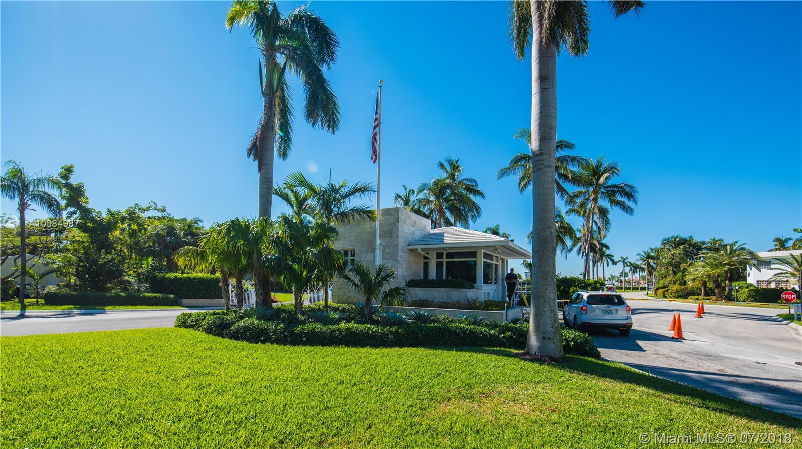 Premier Bal Harbour Village waterfront estate with approximately 100 linear ft. of water frontage and over 20,000 sqft of land. This incredible property is nestled in a 24 hrs PRIVATE gated community, offering deep water dockage and easy Ocean Access with NO FIXED bridges. Conveniently in walking distance to the world famous Bal Harbour Shops, the finest restaurants, the beach and house of worship. Real Sellers!