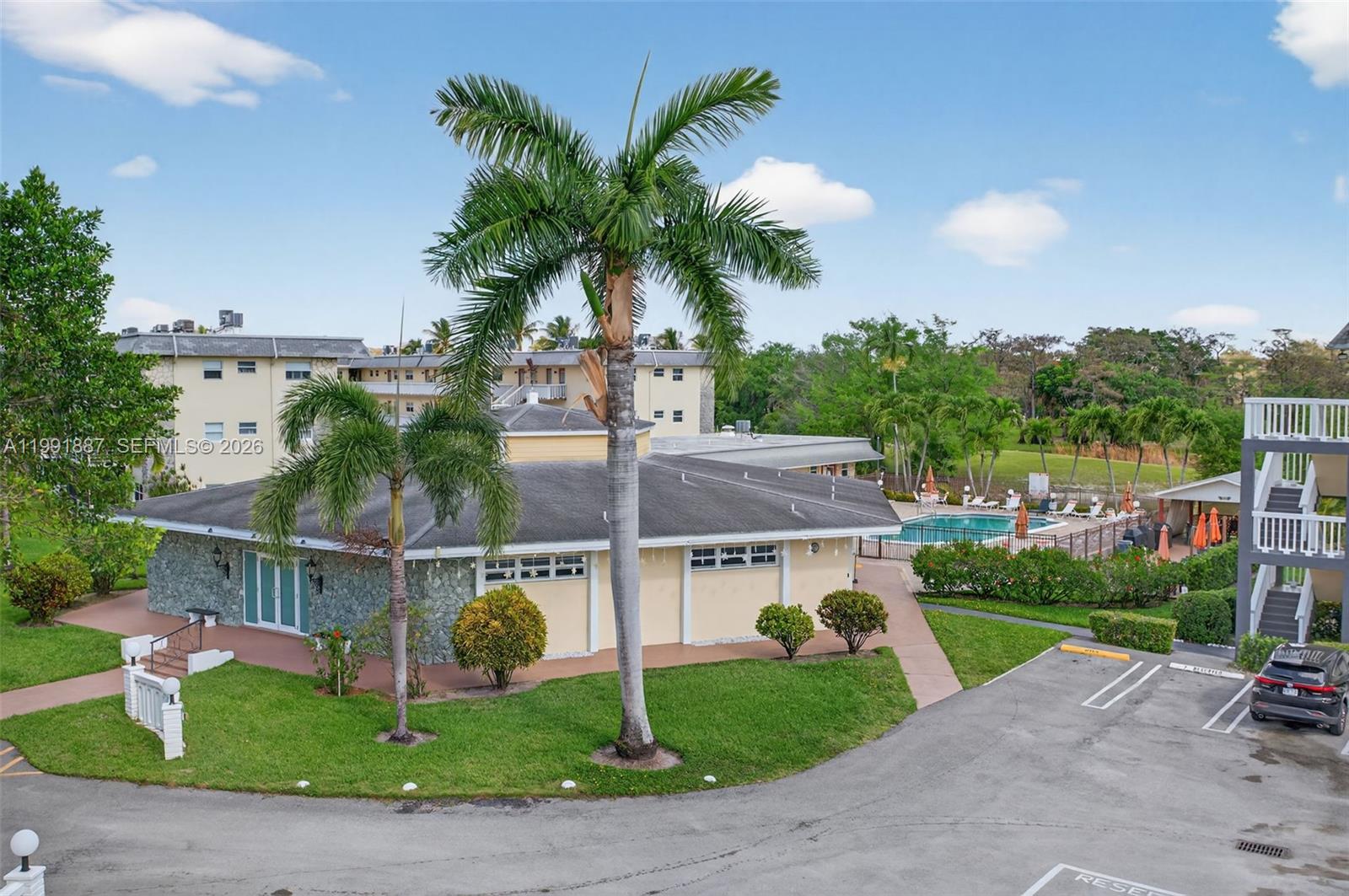 Top floor 1 bedroom condo with Florida room ,fully furnished and move-in ready,bright and spacious layout,new impact windows,new electric panel,water heater 2022,new roof and updated plumbing,well-maintained unit in desirable HOPA community,enjoy resort-style living with 2 pools,2 clubhouses,gym,shuffleboard and bocce ball,low HOA fees,great opportunity not to be missed