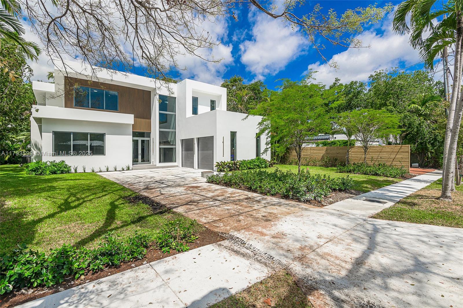 READY TO MOVE NEW CONSTRUCTION !!! Welcome to this stunning 5-bedroom, 5-bathroom residence offering 4,710 square feet of beautifully designed living space in a 10,320 square feet lot in one of Miami's most sought-after neighborhoods. Located in the lush, tree-lined streets of Coconut Grove, this contemporary home blends sleek architectural details with warm, inviting interiors. Step inside to soaring ceilings, expansive windows, and an open-concept layout that seamlessly connects the living, dining, and chef’s kitchen—perfect for both entertaining and everyday living. Each spacious bedroom features en-suite bathrooms and ample closet space, while the luxurious primary suite offers a spa-inspired bath and private terrace. Plans attached.