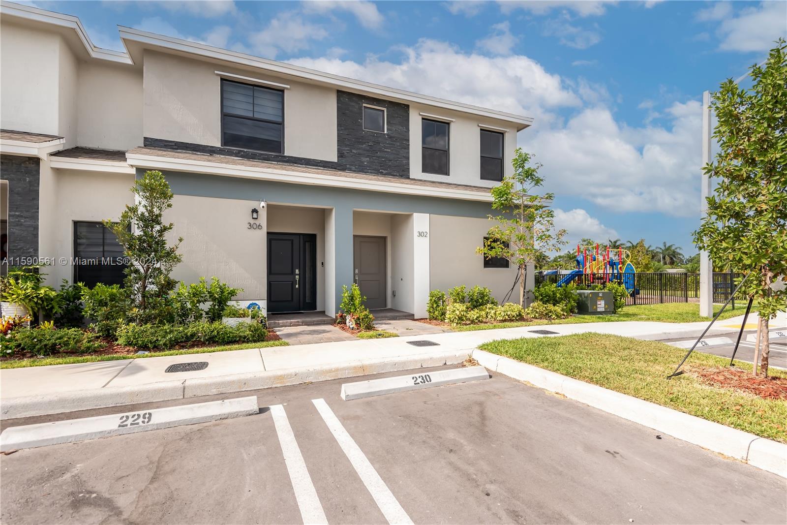 Experience the charm of a corner lot townhouse in the newly developed Sebastian Isle community. This stunning 3-bedroom, 2.5-bathroom home offers 1,460 sq ft under AC. All bedrooms are conveniently located upstairs and half-bath downstairs for guests. Located just minutes from major highways and adjacent to a delightful playground, this home promises both accessibility and fun. Enjoy Brand-New, full-size washer and dryer, along with a modern refrigerator, all for your convenience. Don't miss out—be among the first to live in this exquisite property!
 Easy to show, Available right away.
