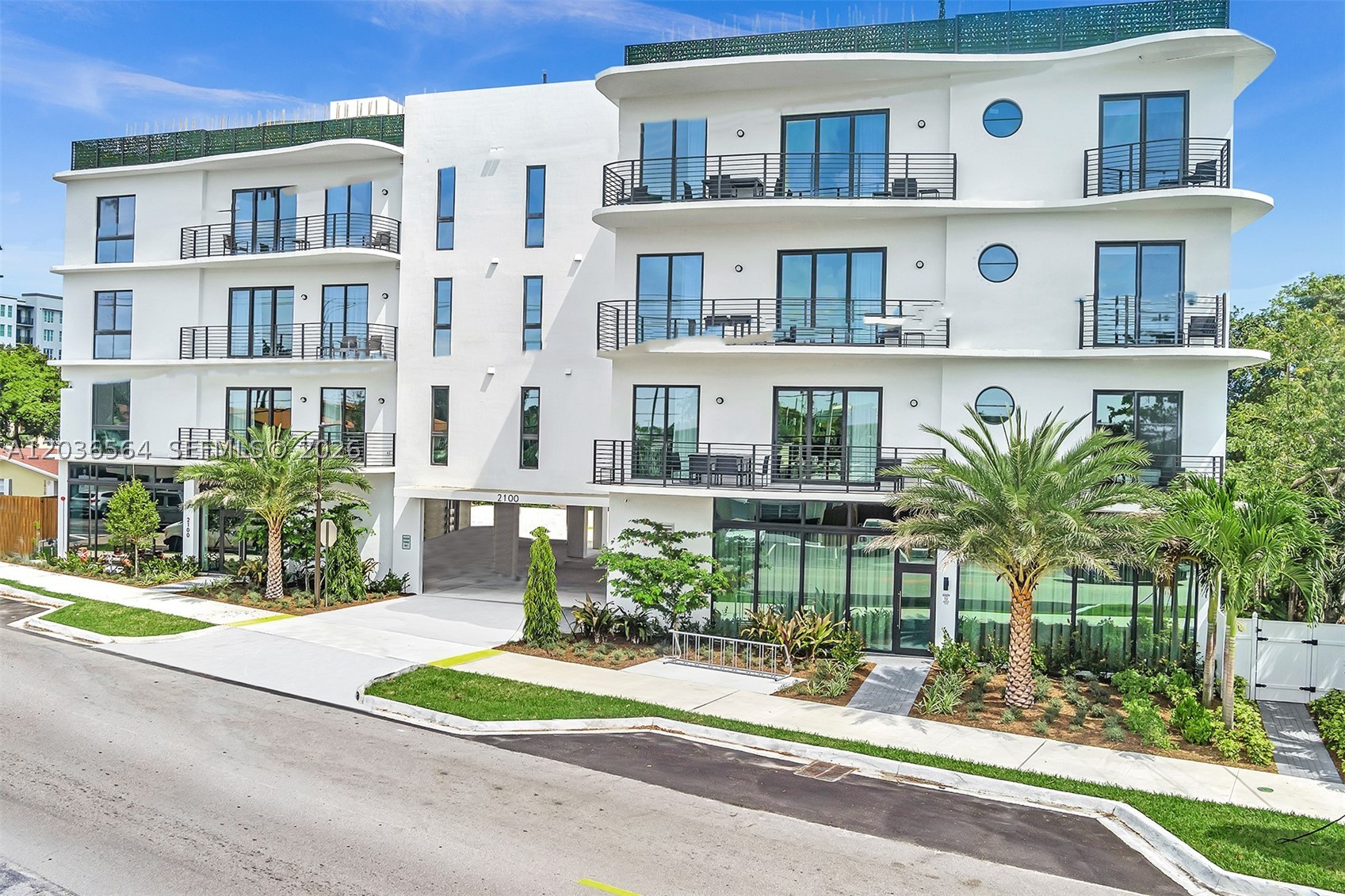 A beautifully designed top-floor 3-bedroom, 3-bathroom residence on the 4th floor of a brand-new 2024 building, offering modern comfort, quality finishes, and added privacy with no neighbors above. This bright and inviting home features high ceilings, abundant natural light, and a private balcony that creates a relaxing living experience. The thoughtfully designed layout includes two spacious master suites, a wine refrigerator conveniently located near the dining area, and a full-size washer and dryer inside the unit. Residents enjoy access to a fully equipped fitness center, elevator service, one assigned parking space and guest parking, as well as an impressive rooftop terrace with panoramic views and a BBQ area. Ideally located just minutes from Las Olas, the beach, restaurants, shopping, and entertainment. Rent includes internet, water, sewer, trash, and pest control. Available furnished.