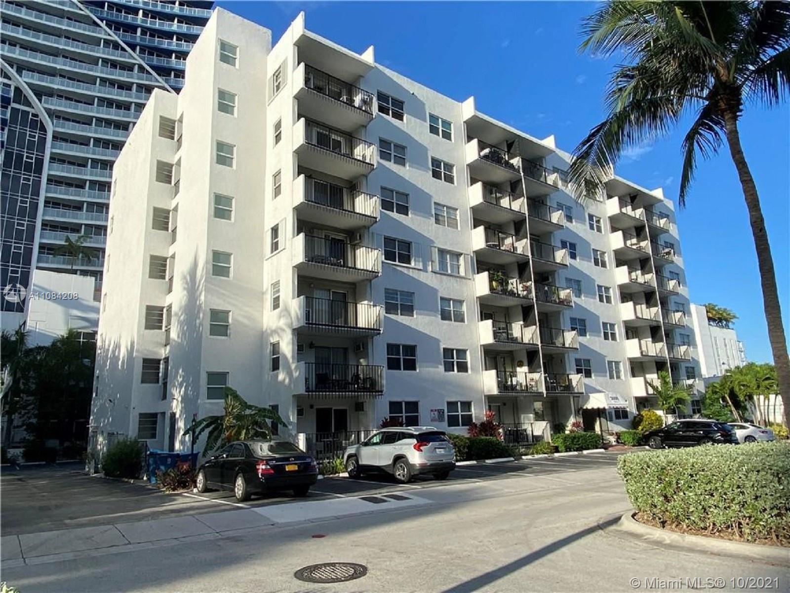 LOCATION-LOCATION  THE PERFECT BEACH GET AWAY!!  Updated corner unit 1 bedroom 1 bath just steps to the famous Fort Lauderdale beach, really just steps.   Designer kitchen and bath, ac system, windows.  Laundry on premise. Next door to the W hotel which allows owners access to the amenities. Close to restaurants, shops and all nightlife