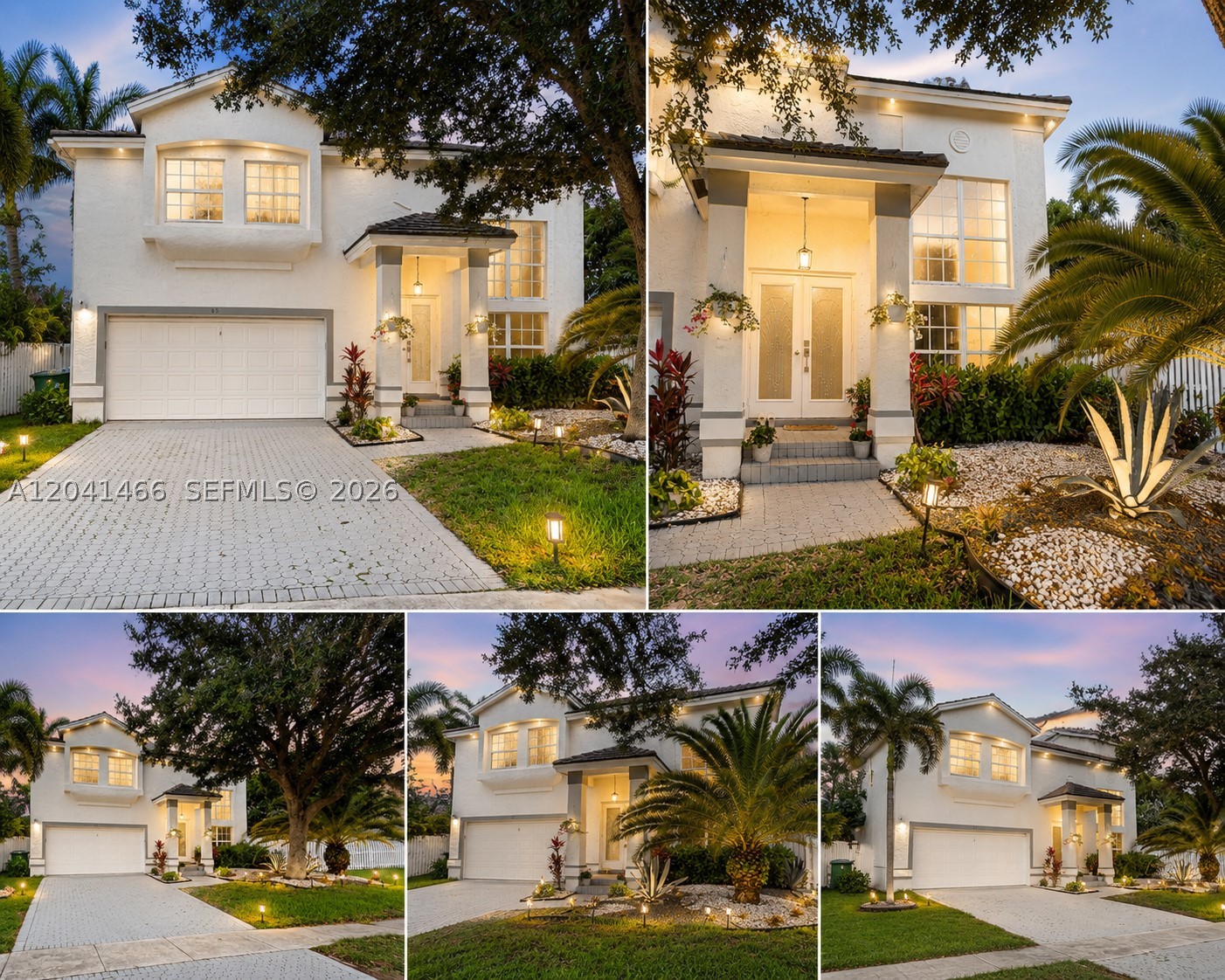 Completely remodeled in 2026, this rare five-bedroom, four full bathroom single-family home blends modern luxury with exceptional comfort. Featuring a highly desirable layout, the home showcases brand-new bathrooms, designer lighting, new European interior doors, and upgraded appliances, including a new A/C system.
The sparkling refinished Diamond Bright pool, relaxing jacuzzi, and brand-new travertine deck create a true resort-style backyard experience. The roof has also been updated and remains under warranty for added peace of mind.
Inside, the stunning chef’s kitchen is centered around an oversized quartz island with dramatic waterfall edges and abundant storage. Oversized neutral tile flooring and a sleek water vapor electric fireplace add warmth and sophistication throughout the living spaces. Additional upgrades include a new laundry area and natural gas water heater.
The low HOA fee of just $162/month includes access to Bonaventure Town Center, offering resort-style amenities such as two pools, tennis courts, a fitness center, clubhouse, and more.
Located within a top-rated A-school district, this exceptional home is offered fully furnished, including TV's, etc and move-in ready.