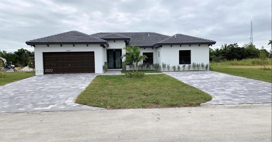 Brand New Pre-Construction spacious half acre lot 4 bedrooms 2 and1/2 baths numerous extra all included in the price. Expected delivery date August - September 2022.