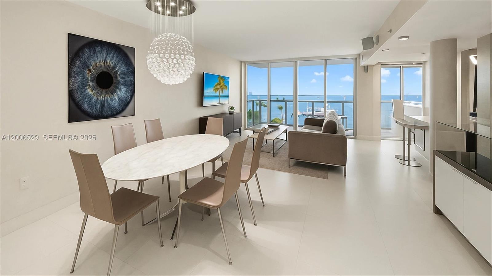 Experience elevated bayfront living at Sunset Harbour North Tower with this beautifully appointed residence. This spacious 3-bedroom, 2-bathroom home offers an ideal layout with generous living areas, abundant natural light, and sweeping views over Biscayne Bay and the Miami skyline.

The residence features an open-concept kitchen, ample storage, and well-proportioned bedrooms, including a primary suite designed for comfort and privacy. Floor-to-ceiling windows and two private balconies create a seamless indoor-outdoor experience, perfect for enjoying Miami’s iconic sunsets.

Located in one of Miami Beach’s most sought-after neighborhoods, Sunset Harbour is a vibrant community known for its top-tier dining, fitness studios, marinas, and boutique shopping.

The building offers full-service amenities, including a bayfront pool, fitness center, 24-hour concierge, valet, and security. A rare opportunity to own a 3-bedroom residence in one of Miami Beach’s premier waterfront enclaves.