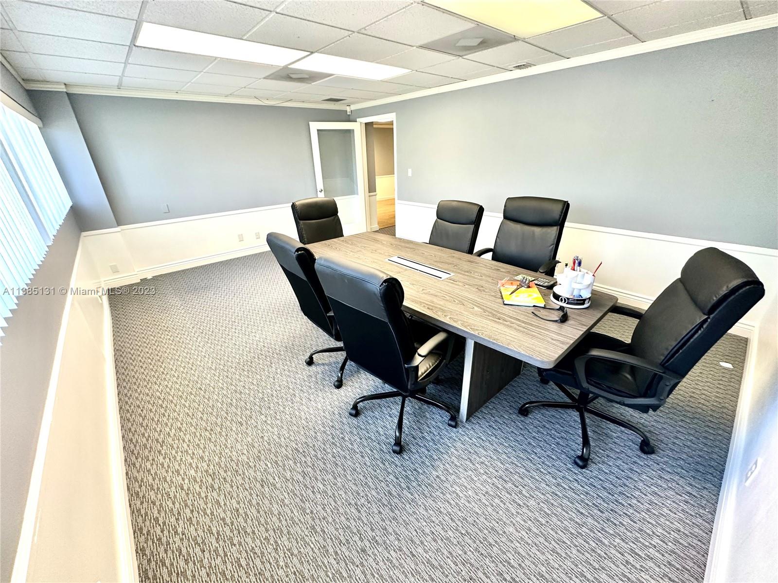 Spacious modern office 1350 SF with reception area, conference room, kitchen and storage space. Plenty of free parking available! Great location for law office, insurance, title company, real estate agency, accounting, medical, IT space and much more! Price includes utilities! Only $13 per sq. foot before CAM. CAM includes taxes and maintenance. Well maintained building, located on high traffic Oakland park BLVD, minutes from the beach and major highways.