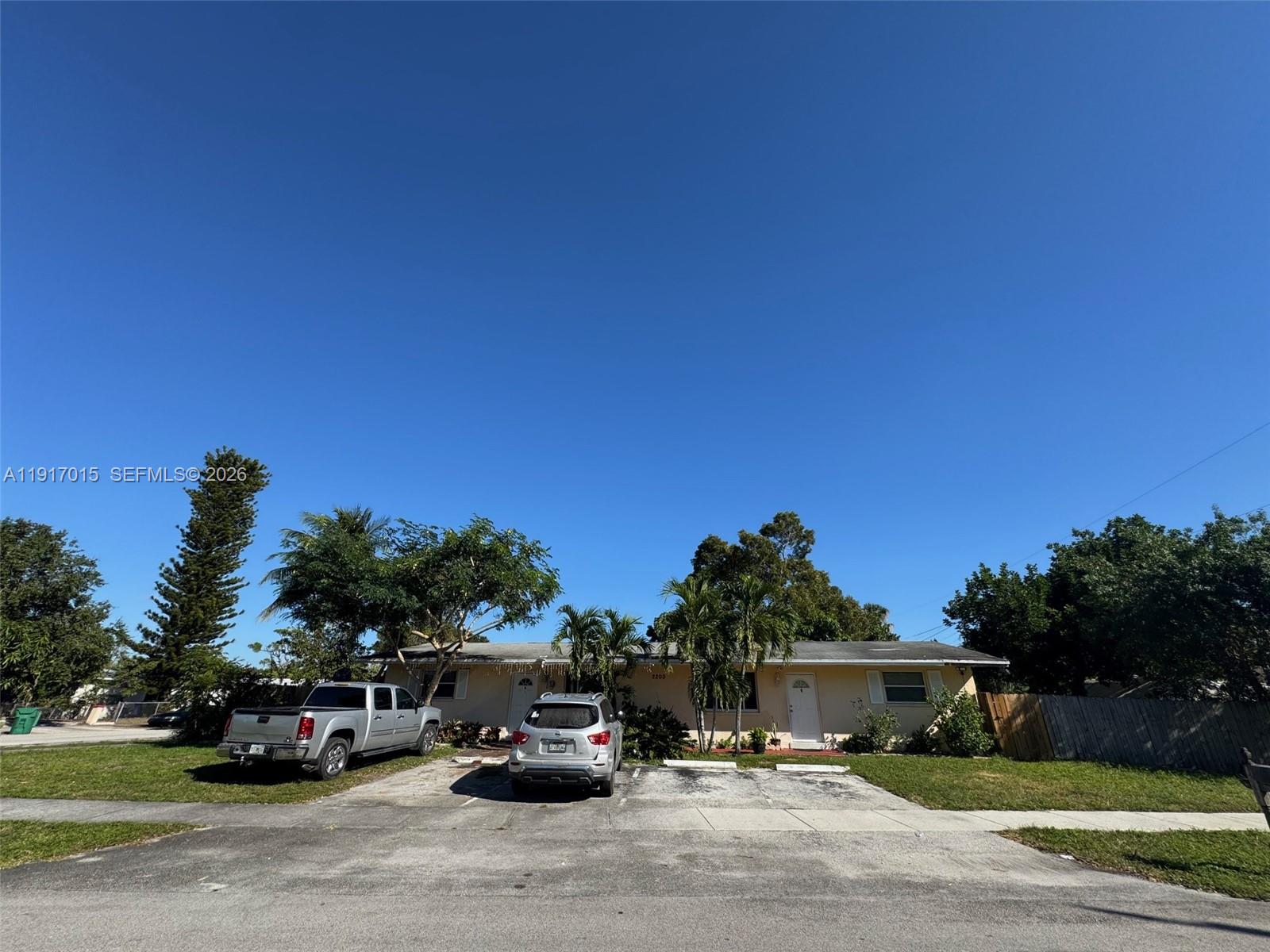 Charming CBS Duplex on a Prime Corner Lot — Perfect for House Hackers & Owner-Occupant. A solid CBS-constructed duplex built in 1967, ideally situated on a highly desirable corner lot in unincorporated Broward County. 
Featuring two spacious 2-bedroom, 1-bathroom apartments, this property offers privacy, security, and curb appeal with a fully fenced backyard, providing residents with exceptional outdoor space and a peaceful retreat. Located in a very desirable neighborhood just south of Davie Blvd with easy access to 441, I-595, the Turnpike, and I-95. 

The priced to sell property is an outstanding opportunity for house hackers looking to achieve the American Dream using an FHA loan. Live in one unit while the other helps offset your mortgage—an ideal setup for building equity and long-term wealth in an area with increasingly higher barrier of entry. (See Sale Comparables in the attachment section)
Please find the recent appraisal in the attachment section