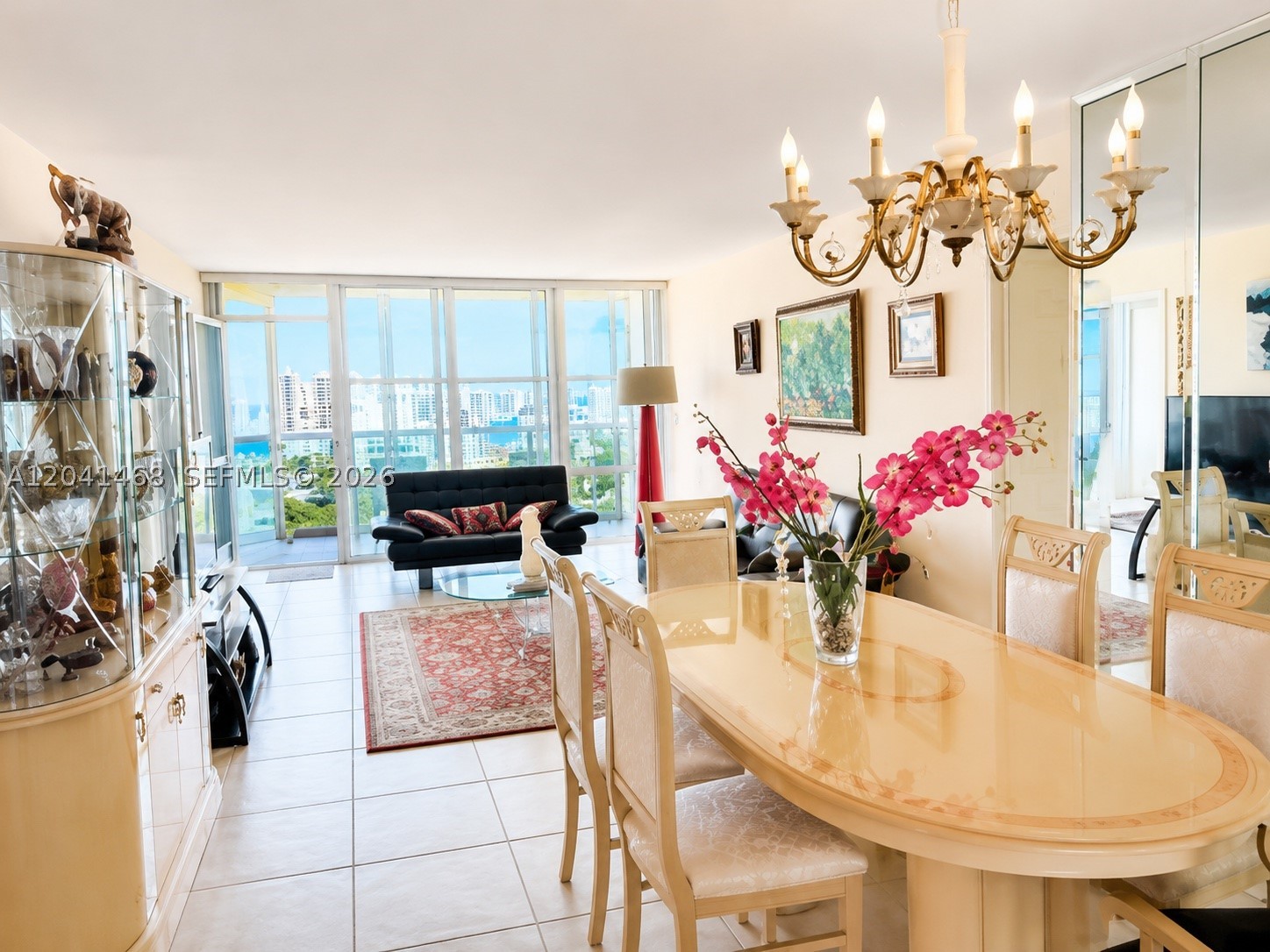 Great opportunity to own a bright and spacious 2BR/2BA condo with panoramic views of Sunny Isles Beach and the Atlantic Ocean in the highly desirable Winston Towers 300. Large windows fill the residence with abundant natural light. This furnished unit features tile flooring throughout, renovated kitchen & bathrooms, and plenty of storage space with multiple closets. The unit includes one parking space and one storage bin. The building features new glass balconies and offers excellent amenities, including a newly renovated heated pool with sauna, fitness center, playroom, library, 24-hour security, surveillance cameras, and concierge services. Ideally located within walking distance to the beach, parks, shopping centers, and restaurants, with access to A-rated schools. The building has completed its 40- and 50-year certifications. No Special Assessments. Low HOA. Can be rented once per year after one year of ownership. Washer and dryer installation is permitted inside the unit with City permit approval.
