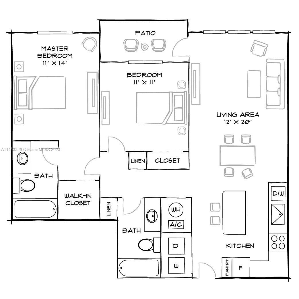 AVAILABLE 07/06. Brand New Luxury Townhomes Located in the Heart of Pembroke Pines. Discover our updated homes with brand-new kitchen & baths! This 2 story townhome features 2 bedrooms, 2½-bathrooms with a dedicated dining room and an expansive patio. Gated community has 2 clubhouses including beach-style pools, modern fitness centers, conference and business centers, and much more! MOVE-IN FOR 1ST MONTH + $1K DEPOSIT. *FAST APPROVAL! (NOTE: Rental rates are subject to change depending on move-in date and lease term. Advertised rate is best rate and maybe on leases longer than 12 months. Proof of income greater than 3x 1 month's rent is required and minimum credit score of 620 or higher in order to be approved).