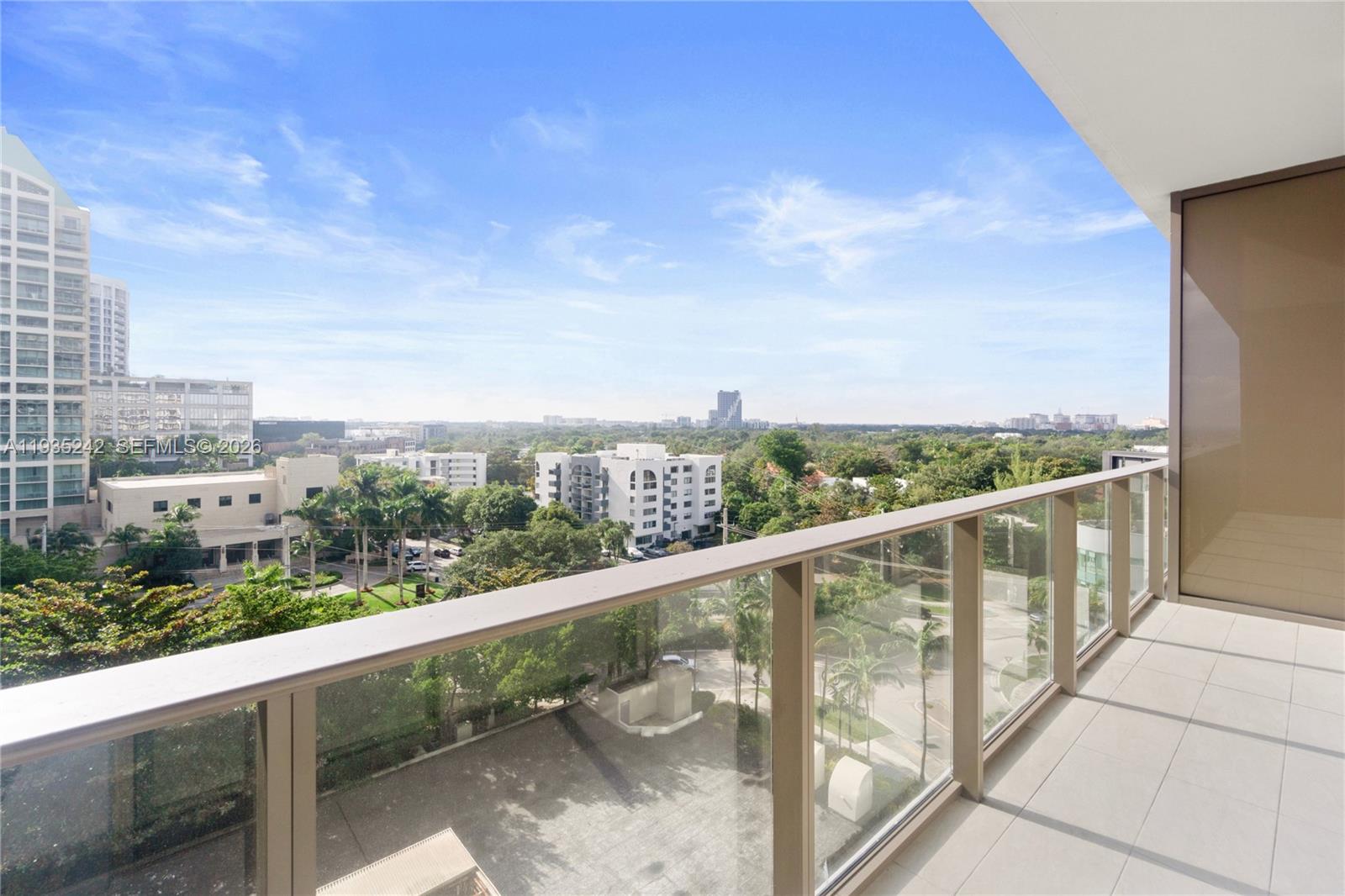 Spactacular living in this exquisite 1-bed, 1-bath home at Mr. C Residences, Coconut Grove by Cipriani. Brand-new with North-facing bay views, steps from Coconut Grove Village. Boasting 10-ft ceilings, natural light, a spacious balcony, an Italkraft Italian kitchen, Sub-Zero appliances, brushed brass fixtures, custom cabinetry, and terrazzo countertops. Includes motorised window shades and custom-built closets. Amenities: two pools, a fitness centre,a covered 24-hour valet drop-off, lounge-style lobby with reception and concierge desk, 24-Hour doorman & security, wellness lounge with juice bar, private Bellini bar on the pool deck, poolside towel service, lap pool, whole-body fitness zones with personal trainers & specialty classes, indoor yoga studio, Peloton studio, signature spa, steam & sauna rooms, billiards room, library & screen lounge, Little C’s Learning & Adventure Lab, teen game lounge, and business lounge with meeting rooms. the Bellini Rooftop Lounge, an on-site spa, 24-hour concierge/valet.Within walking distance to the shops, restaurants, and cafes at CocoWalk and just a short drive from Brickell, Downtown Miami, and Key Biscayne. Additionally 20 minutes of South Beach and 18 minutes of the Miami International Airport by car.