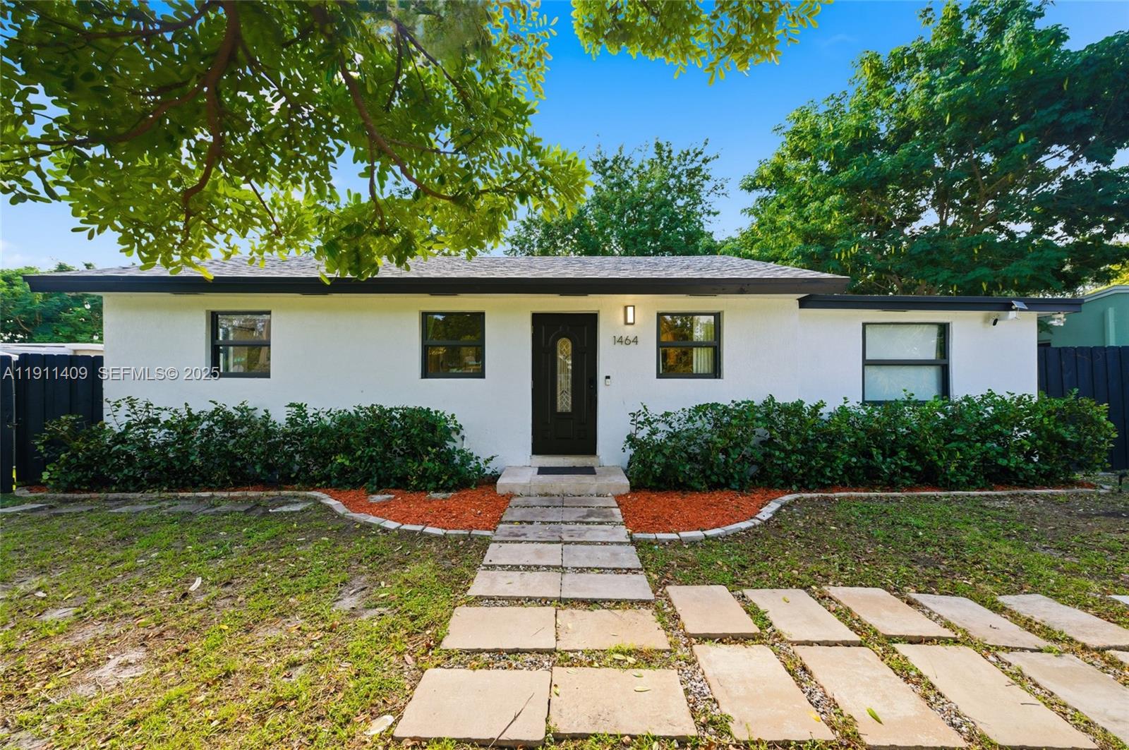 Don't Miss This Completely Remodeled Single Family Home Featuring 3 Bedrooms And 2 Bathrooms w/ 2 Separate Entrances. This Home Can Function As One Home, Live In One Side & Rent The Other Or Use It As 2 Furnished and Fully Stocked STR's. This Truly Checks All The Boxes! This Stunning Property Showcases An Open Floor Plan Perfect For Entertaining And A Modern 2022 Kitchen With White Cabinetry, Quartz Countertops, And New 2022 Upgraded Stainless Steel Appliances. Renovated Bathrooms 2022. New Fixtures. Tile Floors, LED Recessed Lighting, A Smart Keyless Entry System, Ring Doorbell. Impact Windows, And A New Roof In 2021. A Private Fenced Yard With Turf. This Home Is Located In A Quiet Neighborhood Conveniently Located Near Major Highways, Restaurants, Malls, And Minutes To Beaches. This Home Can Be A STR For $$$ Revenue Or Perfect To Live In. No HOA! Must See!