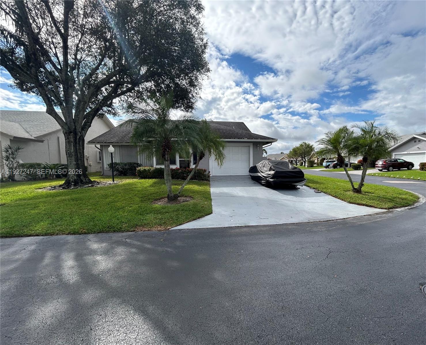 Recently Reduced Price! Don’t miss this incredible opportunity! Welcome to this well-maintained home in the highly sought-after Cypress Lakes community in West Palm Beach! Ideally located within this vibrant 55+ neighborhood, residents enjoy an active lifestyle with amenities for everyone, including an 18-hole golf course, tennis, pickleball, bocce ball, shuffleboard, water aerobics, yoga, and much more.

Situated on a desirable corner lot, this spacious two-bedroom, two-bathroom home offers comfort and versatility throughout. Very large Master bedroom with its own en suite bath. You’ll find abundant natural light throughout the home, high vaulted ceilings, recessed high-hat lighting, and tile flooring throughout. The thoughtfully designed and spacious layout includes an inviting foyer, large living room, dining area, and a flexible family room/den area. Additionally the home has a one-car garage with a woodworking space, an enclosed patio, outdoor patio, screened in front porch and a Florida room. The home can also come with golf cart! Recent updates also include a freshly painted exterior, a new washer and dryer, and a newer central air conditioning system. Hurricane shutters also offer added peace of mind. 

A rare opportunity in the community, this property is one of the few that allow immediate rental if desired, making it a great additional option for homeowners. Don’t miss this excellent opportunity to own a beautiful home ready for its next owner!