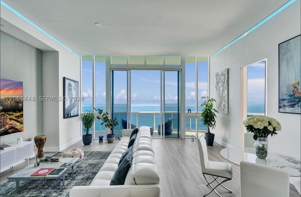 **An Exceptionally Rare Top-Floor Penthouse at Trump Tower II**

**For the first time, buyers have the opportunity to own a top-floor 01-line corner penthouse at Trump Tower II.** Residence 4301 is the building's only available 2,768-square-foot 01-line corner penthouse, occupying the highest residential floor with breathtaking direct Atlantic Ocean and skyline views.

This fully renovated 3-bedroom, 3.5-bath residence features soaring 12-foot ceilings, a private elevator foyer, floor-to-ceiling glass, and an expansive wraparound terrace that seamlessly blends indoor and outdoor living.

The home includes over $100,000 in custom upgrades, including motorized shades, custom closets, porcelain wood-look flooring, a finished laundry room, a gourmet kitchen, and two parking spaces.

Trump Tower II is one of Sunny Isles Beach's premier oceanfront addresses, offering direct beach access, beach and pool service, an oceanfront restaurant, two pools, a spa, fitness center, concierge, valet, and 24-hour security. Bal Harbour Shops, Aventura Mall, fine dining, and Miami and Fort Lauderdale airports are minutes away.

A major advantage: Trump Tower II is fully compliant with the new Fannie Mae and Freddie Mac condominium financing standards effective August 2026. Residence 4301 was recently appraised at **$3.1 million**.

A rare opportunity to own a **luxury** oceanfront penthouse offering exceptional privacy, timeless design, and breathtaking direct ocean views.