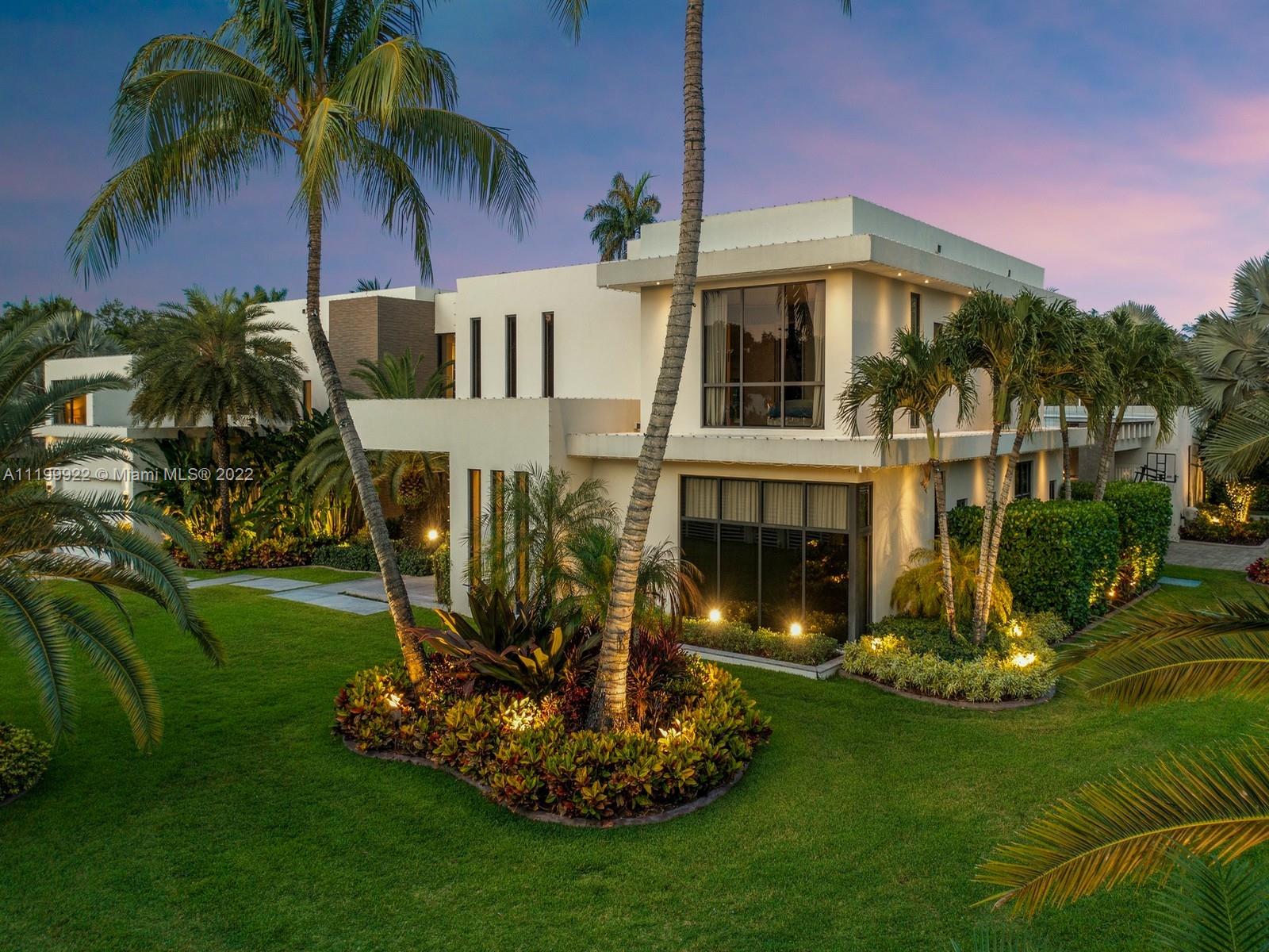 Luxurious state-of-the-art modern architecture imposing absolute novelty & sophistication in Pinecrest. An awe-inspiring foyer reveals an expansive open flrplan w/24ft flr to ceiling imp win/drs, floating staircase, & a sweeping formal living & dining rm w/breathtaking views. Chef’s kit overlooking a spacious family rm, wine cellar, & kids playrm. Experience the ultimate entertainment w/ 9 bedrms & 9/1 bathrms of which grnd flr offers 4 en-suite bedrms incl a home theatre & seperate in-law ste. Discover 3 en-suite bedrms upstairs + a lavish master w/ large sitting rm & sun deck terr. Endless outdr retreat w/resort pool, summer kit, & kids’ playgrnd.  Add’l Features: elevator, 150KW generator, smart tech w/32 sec cameras, mud rm, service stairs, gym/carport & 2 car gar. No details spared!