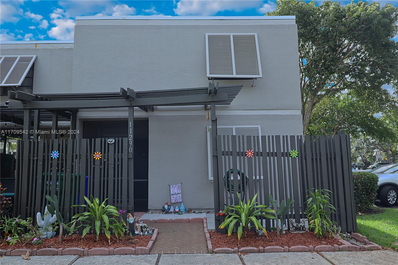 "Ideal Location! Walking distance to a top-rated elementary school, close to Pembroke Lakes Mall, CB Smith Park, Memorial hospital, restaurants and entertainments etc.  This property is situated in an incredibly desirable and convenient location.  Corner unit, New roof, Front impact windows and storm panels for patio doors, Community clubhouse, pool, tennis and other amenities."
