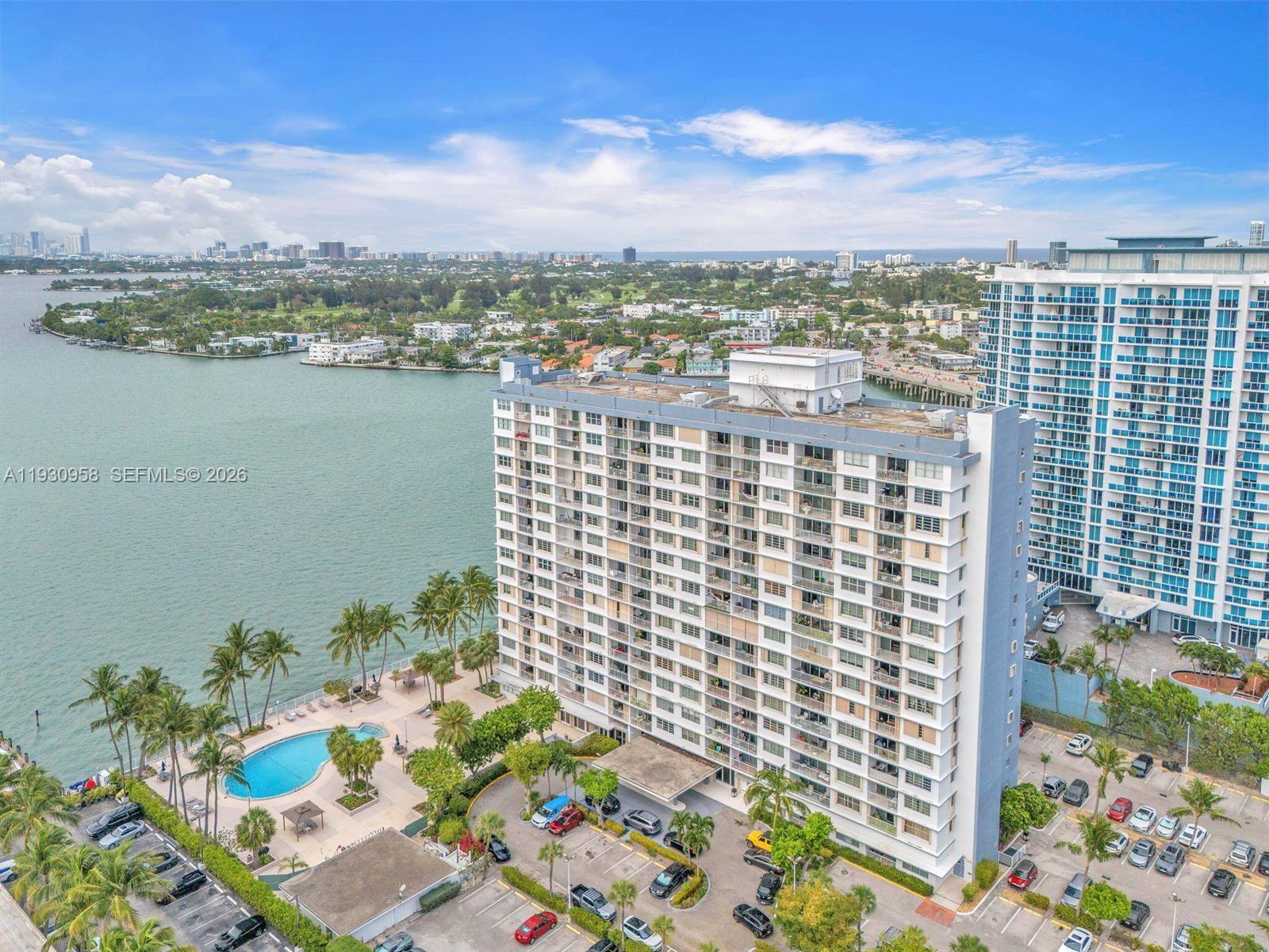 Take advantage of this opportunity! reduced for a quick sale, big studio apartment with amazing bay  and incredible sunsets from this unit on the 11th floor. The unit is situated on a bay front building in North Bay Village and features a brand-new A/C. The building features a bayfront pool, modern gym, front desk service and a beautiful lobby entrance. NBV has $5.5B in planned developments with projects that include Continuum, Pagani and many other luxury projects, get in early, seller is motivated.