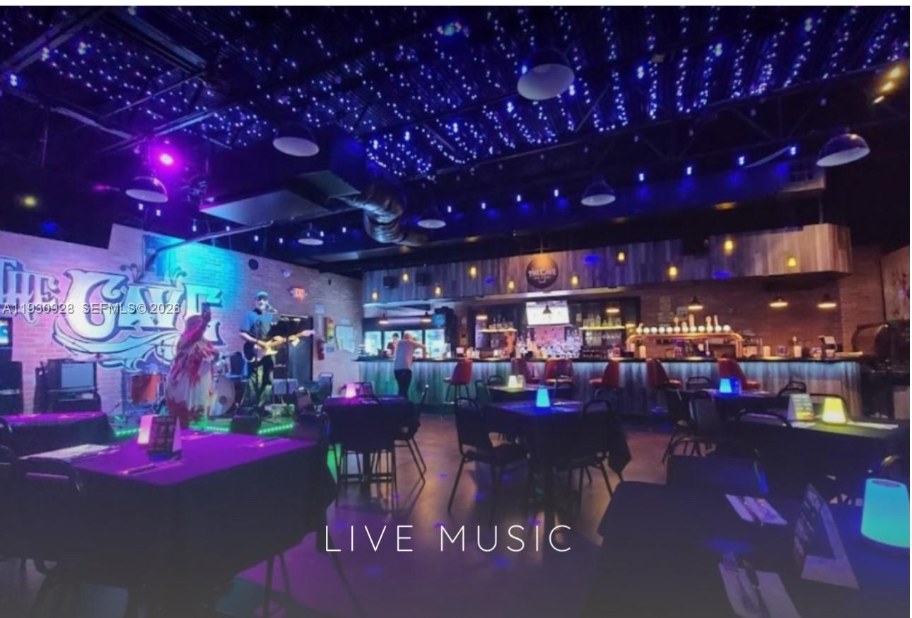 Turnkey Restaurant lounge. This place has unique concept with a full kitchen and walk in cooler. Full liquor license, Hookah bar license. Ready for a new owner to step in and operate from day one.Excellent rent price and long term lease with renewal options. Opportunities to expand into catering & private events. Plenty of parking. Stage set up for entertainment. Live performances. Amazing atmosphere. E-2 visa opportunity for foreign investors. Located next door to a very busy super market. just two minutes from the world famous Hard Rock Hotel And Casino. Seller is motivated and is open to partnership opportunities.