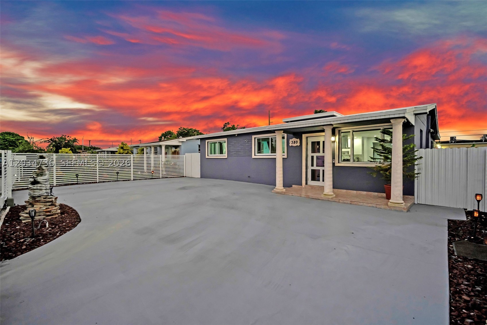 Looking for a home that offers both space and opportunity? This 5-bedroom, 3-bathroom property checks all the boxes. From the moment you arrive, you'll appreciate the impact windows and doors, remote-controlled front gate, and ample parking. Inside, you'll find a beautifully renovated open concept kitchen that's ready for everyday living with stainless steel appliances. The flexible floor plan offers endless possibilities, whether you're looking for extra space for family, a home office, multigenerational living, or the potential to generate additional income. Outside you'll enjoy your own private spacious backyard retreat featuring an outdoor kitchen, sitting area, above-ground pool, and a fully fenced yard with room to relax, gather, and make memories.
Located in an area with A-rated schools and close to everything you need, this home offers the perfect blend of convenience, comfort, and value. If you've been searching for a property with room to grow and built-in potential, this is one you won't want to miss.