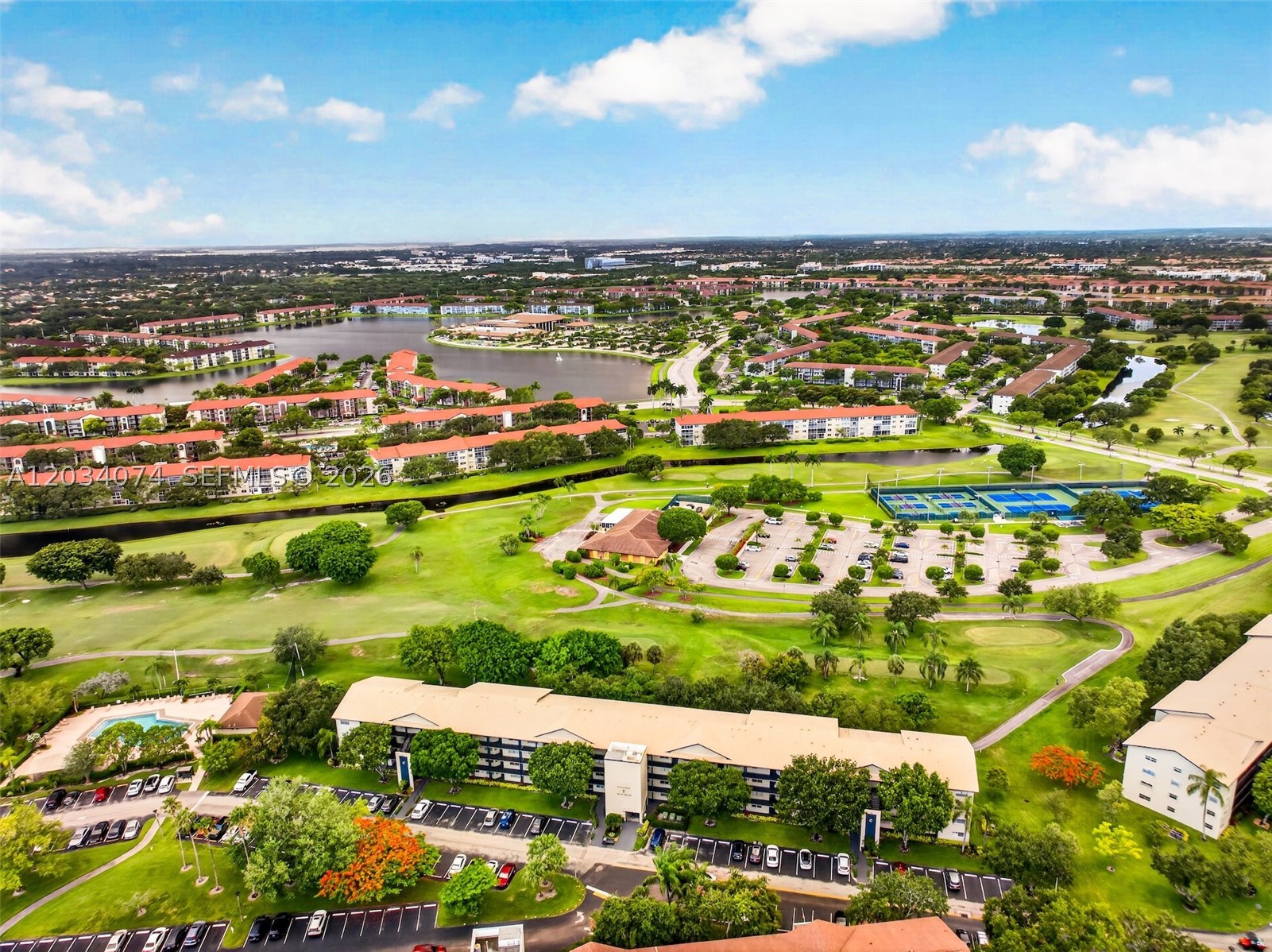 Stunning Condo on the Golf Course with large balcony. 2 Bed/ 2 Bath fully renovated condo! Large renovated kitchen with quartz countertops, new cabinetry, new appliances, updated bathrooms, in-unit washer and dryer. One assigned parking space #25 is included, with plenty of guest parking available. Strong Reserves, No Special Assessment, HOA covers water, cable, and internet—adding exceptional value. Located in a vibrant 55+ guard-gated community with 24/7 security, residents enjoy resort-style amenities including pools, fitness centers, tennis courts, live entertainment, hobby and craft rooms, clubs, and a convenient community bus service. One occupant must be 55+, with additional residents 18+. Minimum 650+ credit score required. ESA pets welcome. Ask about the 3% down payment financing option with Valley Bank. Can be rented after 1 year.