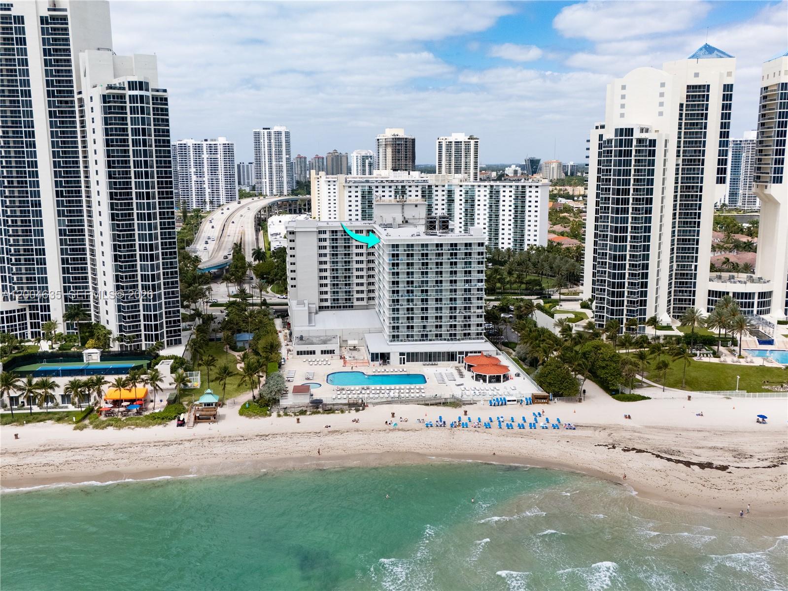 Oceanfront studio with private BALCONY in Sunny Isles Beach, located on the 11th floor and offering beautiful ocean and intercoastal views.

Step onto your private balcony and enjoy the ocean breeze—perfect for morning coffee or relaxing at sunset. This fully furnished, turnkey unit is move-in ready and ideal as a personal getaway or income-producing property.

Short-term rentals allowed, offering excellent flexibility for investors.

Ideally situated just minutes from Aventura Mall, with easy access to premier shopping, dining, and entertainment.