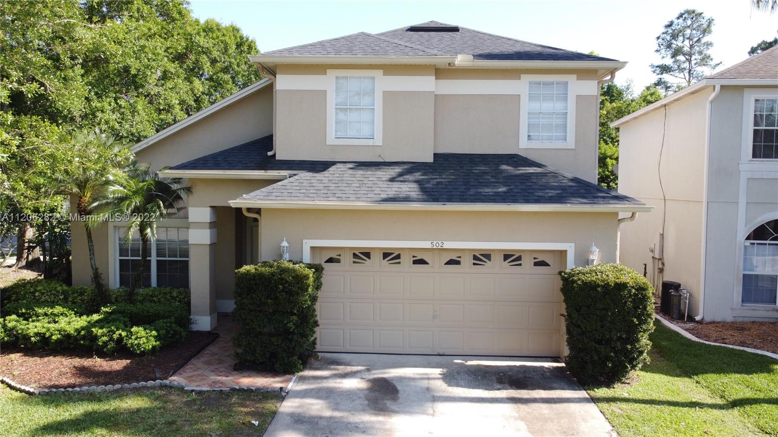 4 bedrooms with 2 Full baths, extra restroom and private pool. NEW A/C, Roof is just 6 years old and very low HOA. Property is in great condition. This home is located on a conservation lot.  Plenty of space for entertaining! All bedrooms in this home are large with oversized closets and plenty of space! This home is located in the Kingsbridge East Subdivision convenient to Oviedo on the Park, schools, restaurants, parks, major roads, UCF, Seminole State, and much more. Rated schools, close to Oviedo Recreation Center where you can enjoy a public pool, tennis courts, indoor basketball court, rock climbing wall and more! Close to Oviedo on the Park with its playground, splash pad, summer concerts, seasonal events , excellent restaurants and dog park!