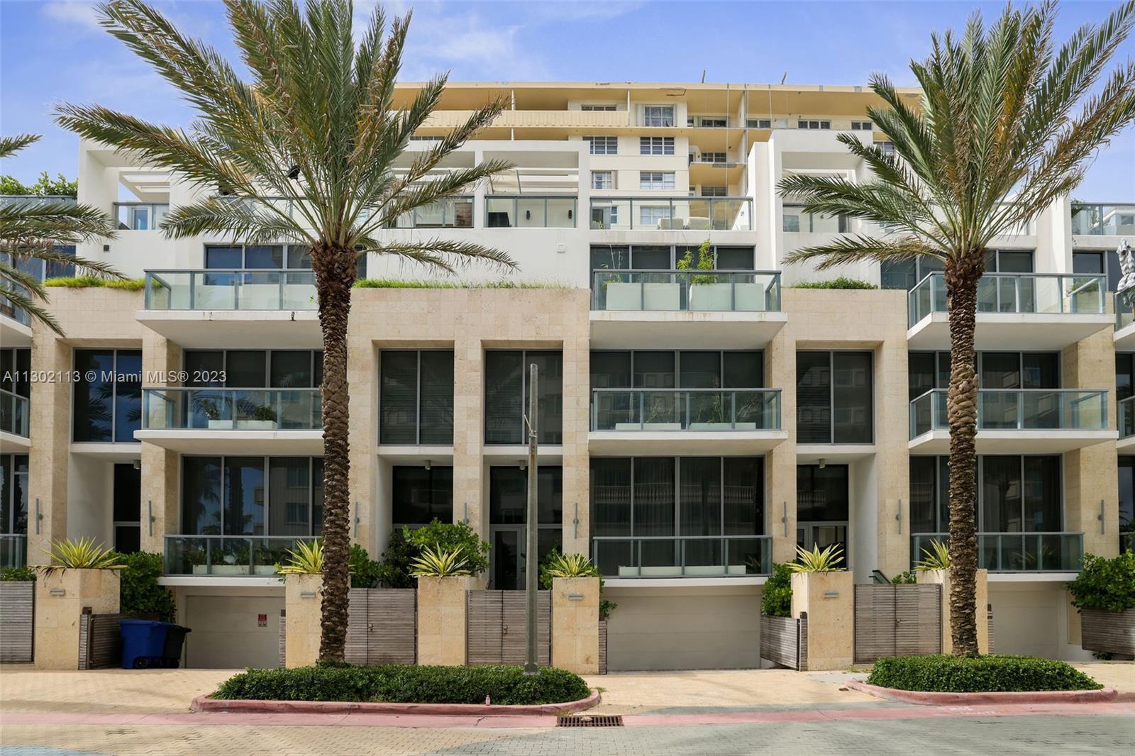 A unique opportunity to call this direct oceanside townhouse your home. Available for rent, 4 BD, 5.5 BA residence with 2 car parking garage. Beautifully furnished with clean finishes throughout the entire space. First floor hosts living room, dining area, and kitchen. Stainless steal appliances, 2 sinks and 2 ovens with glossed white kitchen cabinets. An additional 2 bedrooms on 2nd floor, one with two bunk beds to accommodate a large family. Master bedroom on 3rd floor with balcony access, walk in closet, en suite master bath with double sink and separate tub and standalone shower. Your private rooftop terrace extends your home as you enjoy the ocean breeze in your private plunge pool or while grilling in your built in grill. Minutes away from Four Seasons Surfside & Bal Harbour Shops.