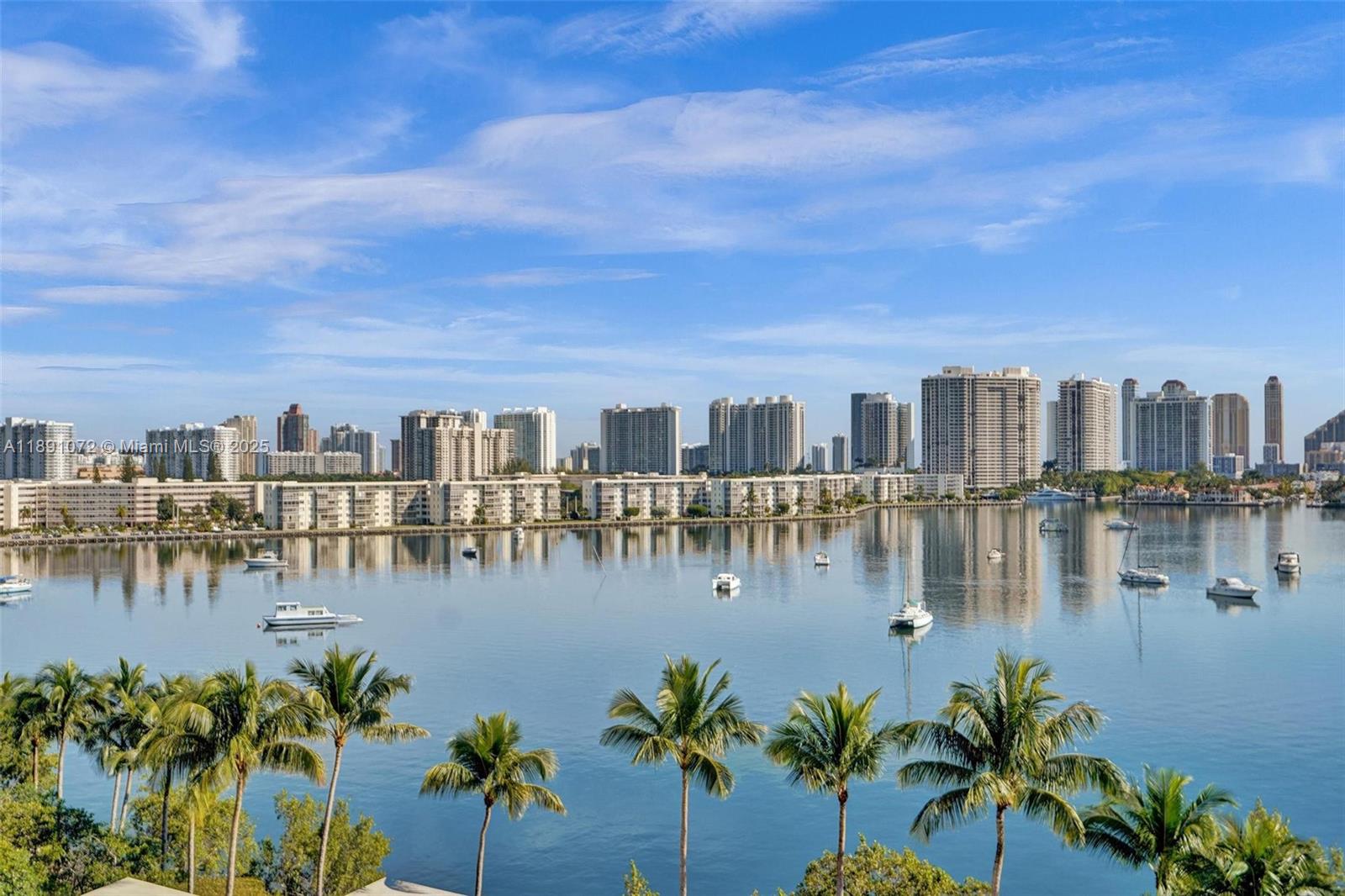 Experience luxury waterfront living at Marina Palms in this stunning 2-bedroom + den, 3-bath residence. (Spacious den can be used as a guest bedroom). Breathtaking bay & city views, with floor-to-ceiling windows that bathe the space with natural light. Gourmet Italian kitchen w high-end appliances (Sub-Zero & Wolf). Incl's 1 assigned parking spot, 1 complimentary valet and climate-controlled storage room. This boater’s paradise offers a full-service marina with dockage for yachts 40-100 ft., plus 5-Star world-class amenities: a waterfront pool, spa, fitness center, wet & dry sauna, kids’ club, business lounge and News Café. 24/7 Security. Minutes from the beach, Aventura & Bal Harbour malls, Gulfstream Park, fine dining, with easy access to Miami & Fort Lauderdale airports.