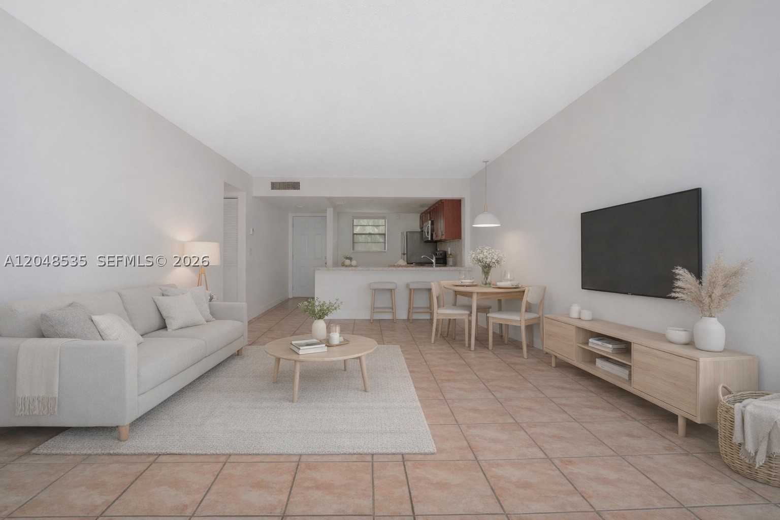 Beautiful 2-bedroom, 2-bath condo conveniently located next to Miami Dade College. This unit features newer stainless steel appliances, granite countertops, a newer A/C unit, tankless water heater, and remodeled bathrooms, along with a tranquil garden view. One assigned parking space plus ample guest parking. Ideally located near restaurants, the 874 Expressway, and Killian Road. Currently rented month to month to a great tenant that is willing to stay. Some images have been virtually staged using AI to illustrate potential furnishings and may not reflect actual conditions