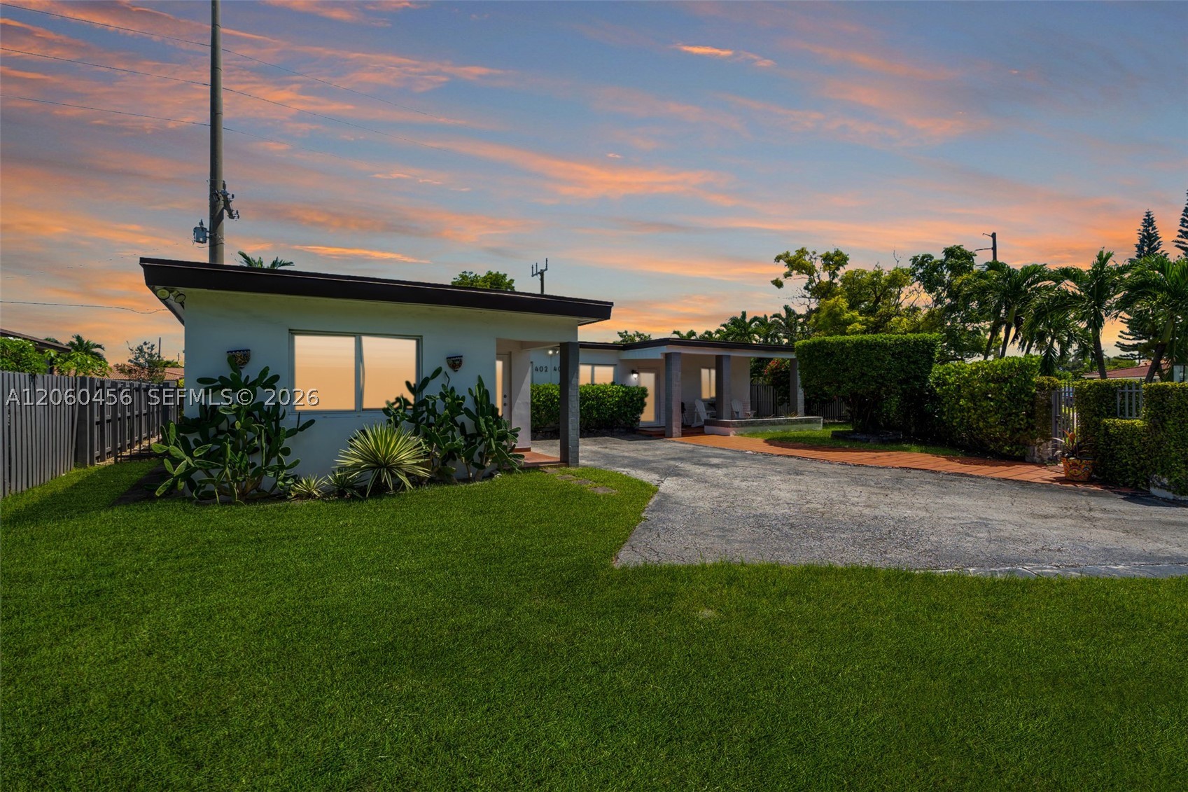 Originally built as a duplex and now thoughtfully converted into a stunning single-family residence, this fully renovated home offers the perfect blend of character, functionality, and modern design. Situated on an oversized corner lot in the heart of Miami, the property features a bright, open floor plan with spacious living areas, beautifully updated finishes, and a seamless flow ideal for everyday living and entertaining. Every detail has been carefully reimagined, creating a move-in-ready home with timeless appeal.

The flexible layout provides exceptional versatility for multi-generational living, a home office, or guest accommodations while maintaining the comfort of a single-family residence. Outside, enjoy a generously sized yard with ample room to entertain, add a pool, expand, or simply relax in your private outdoor space. Conveniently located near Coral Gables, Miami International Airport, major highways, shopping, dining, and schools, this is a rare opportunity to own a completely renovated home with the unique history of a duplex and the lifestyle of a modern single-family residence.
