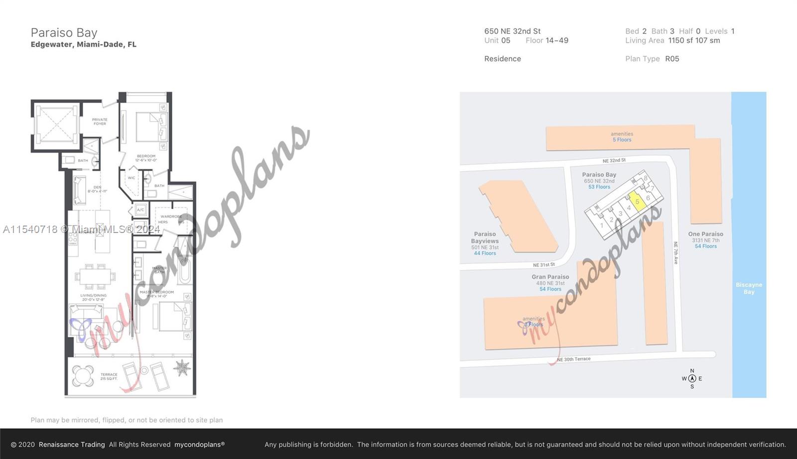 PARAISO BAY CONDO - Residential Lease