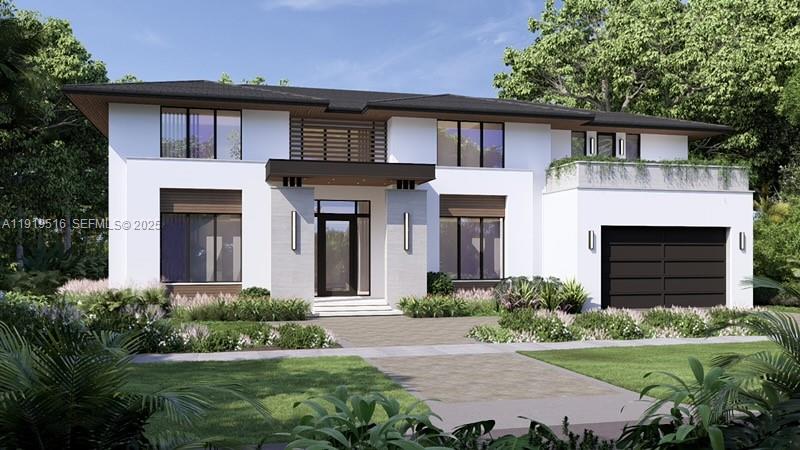 Exceptional new construction residence underway in one of Coral Gables’ most distinguished residential pockets. Designed by Pacheco Architecture, this 6-bedroom, 7-bath estate will span approximately 7,000 square feet and sit on a 10,758 SF parcel along tranquil San Vicente Street in the coveted Riviera Section. The thoughtfully designed floor plan prioritizes natural light, generous living spaces, elevator access, and a seamless connection to the outdoor areas, including a pool and landscaped grounds. A well-balanced layout allows the home to accommodate both daily living and entertaining, while the tranquil setting creates the feel of a private residential retreat. Ideally located near the University of Miami, Riviera Country Club, Merrick Park, and top-rated area schools, the property places future owners in the heart of Coral Gables with anticipated delivery in Q4 2027.