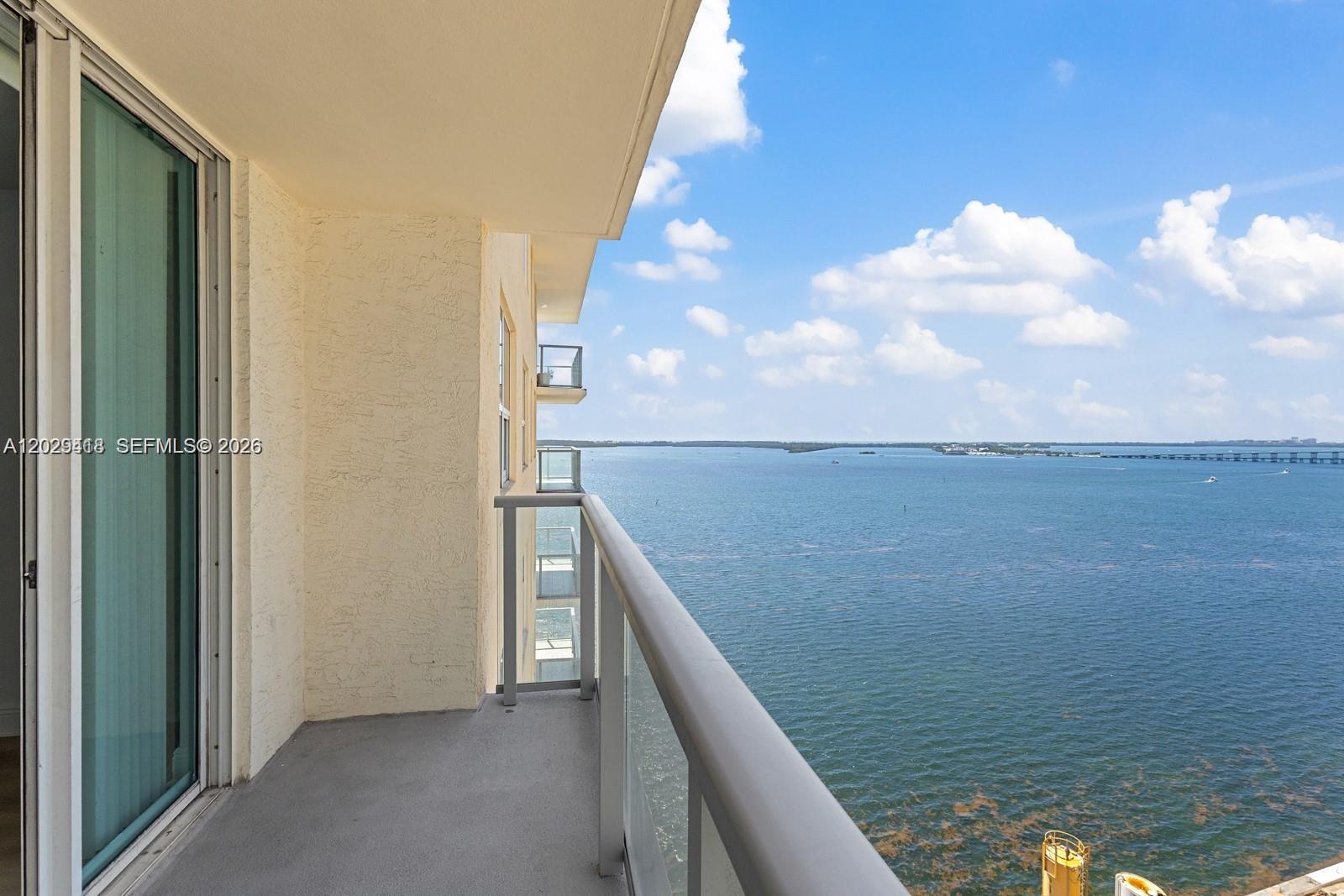 Breathtaking ocean views from every room and the balcony. Beautifully updated 2-bedroom, 2-bath residence featuring brand-new floors and freshly painted interiors, giving the unit a bright, modern, and move-in-ready feel. Includes two parking spaces, one assigned and one valet. Located in the heart of Brickell, within walking distance to top restaurants, bars, Mary Brickell Village, and Brickell City Centre. Amenities include 24-hour security, concierge, fitness center, jacuzzi, pool, tennis court, on-site restaurant, convenience store, waterfront walkway, and more. Basic cable and internet included. Don’t miss this opportunity. One of the best values in Brickell!