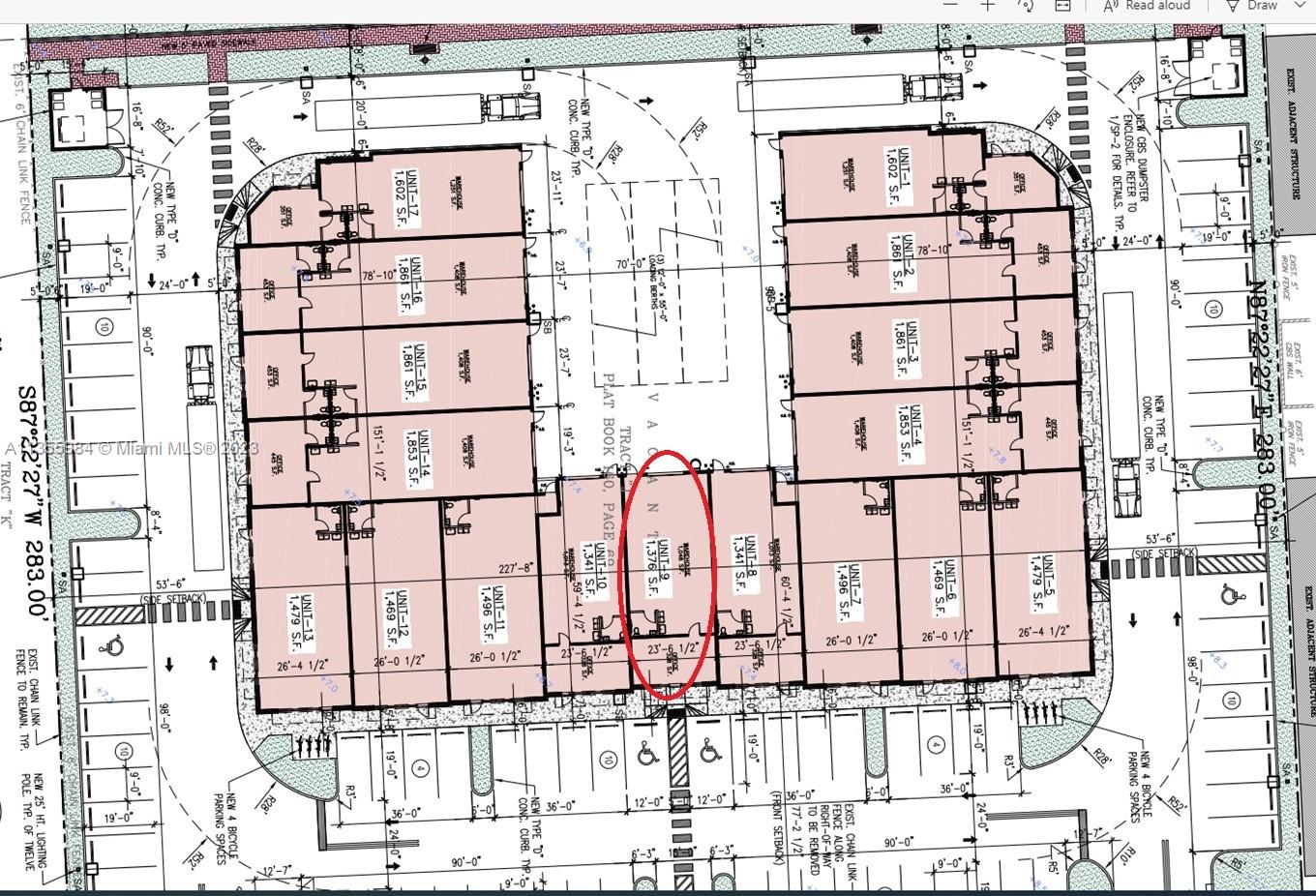 Lake View 107 is a new warehouse park located in Hialeah Gardens, FL. Seventeen units ranging from 1350sf to 1900sf designed to accommodate all your business needs, the site comprises 2.5 acres of high quality office/warehouse, flexible, light industrial units suitable for a wide range of business types. Boasting a prime location next to Hialeah Gardens Park, the property sits within a beautifully landscaped area with a beautiful sidewalk overlooking the lake. Convenient access to FLORIDA TURNPIKE as well as I-75, right next to a Home Depot and other convenience stores.