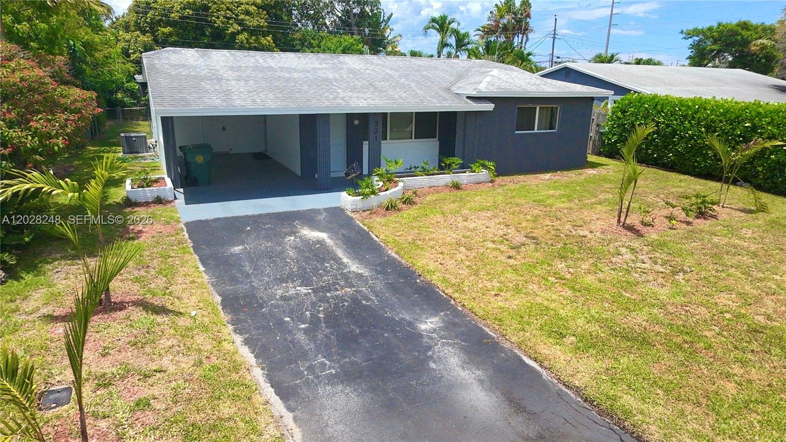 COMPLETE renovation in Rapidly Growing Oakland Park! This rare gem features a standout layout in the area with 3 bedrooms and 3 full bathrooms! Two of the Bedrooms have separate entrances In case you want that additional Income. FULL IMPACT WINDOWS & DOORS, Updated Electrical Wiring. This is Perfect for first time homebuyers seeking move in ready comfort or investors looking for a high yield Airbnb opportunity. Modern finishes, updated kitchen, and sleek bathrooms throughout. No HOA & Centrally located east of I-95, just minutes from Wilton Manors, Las Olas, and the beaches. THE ONLY house in the neighborhood offering this layout, don’t miss out!