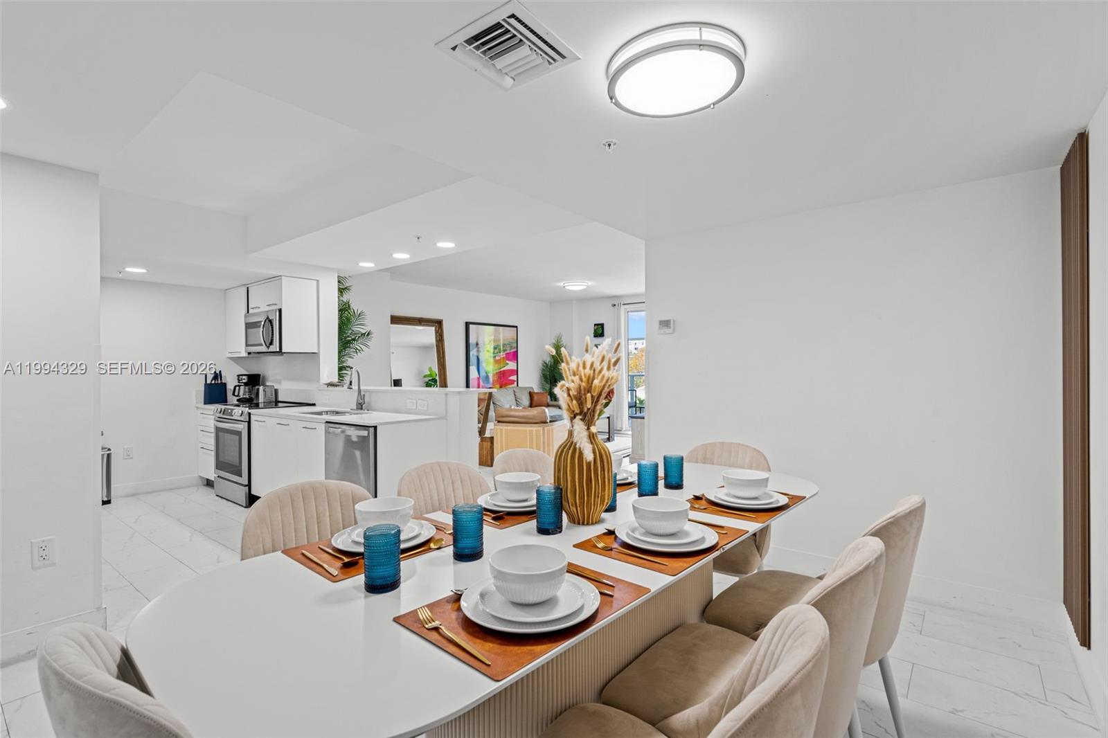 Welcome to this stylish 3-bedroom, 2-bath residence at *The Monroe Residences*, a brand-new community offering comfort, flexibility, and excellent investment potential.** This thoughtfully designed home features a bright and functional layout with large windows that fill the interior with natural light, along with a nice private terrace perfect for relaxing or enjoying outdoor moments.
The modern kitchen showcases Italian cabinetry, stainless steel appliances, granite countertops, and ample storage, seamlessly connecting to the open living and dining areas to create an easy flow for both everyday living and hosting guests. The residence also includes the convenience of a washer and dryer inside the unit, providing practicality and comfort for residents and visitors alike.
Residents of this *pet-friendly building* enjoy a calm and welcoming environment with desirable amenities, including a swimming pool and fitness center, ideal for relaxation and an active lifestyle.
Ideally located just minutes from the beach, the famous Hollywood Broadwalk, US-1, and the vibrant Downtown Hollywood Circle, known for its lively dining, cafés, and entertainment. The city also provides free transportation to the beach, adding everyday convenience.
*Short-term rentals and Airbnb allowed*, making this property an excellent opportunity for investors seeking rental income, seasonal flexibility, or buyers looking for a versatile property in a high-demand location near the beach