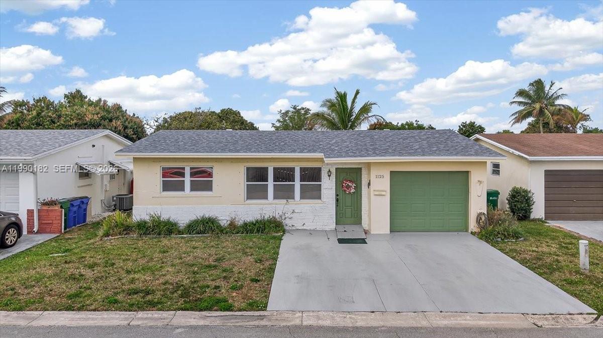 Welcome to this beautifully maintained home in the heart of Margate! Located at 1125 NW 69th Ave, this inviting residence offers the perfect blend of comfort, functionality, and Florida living. Home also features a wonderfully landscaped and maintained canal in the backyard. 

Step inside to discover a bright and spacious layout featuring an open living area filled with natural light, ideal for both relaxing and entertaining. The kitchen is thoughtfully designed with ample cabinet space and a convenient layout that makes meal prep a breeze.

The home features generously sized bedrooms with plenty of closet space, providing comfort and privacy for everyone. Outside, enjoy a large backyard—perfect for hosting gatherings, gardening, or simply unwinding in your own private outdoor space.

Situated in a quiet, established neighborhood, this property is conveniently located near schools, parks, shopping, dining, and major roadways, making daily living easy and accessible.

Whether you’re a first-time homebuyer, downsizing, or looking for a great investment opportunity, this home is full of potential and ready for your personal touch.

Don’t miss your chance to make this Margate gem your own—schedule a showing today!
