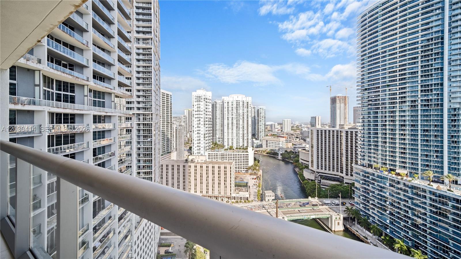 Impeccable fully furnished 1 master bedroom apartment on 27th floor w/ large balcony overlooking the miami river & Downtown Miami. Unit is in great condition & well maintained. Unit features include tile flooring throughout, top of the line appliances, italian kitchen cabinets, built-in closets, & blackout shades. 1 assigned parking. Building offers resort-style amenities 24-hr concierge & valet service, convenience store, world class spa, fitness center, spectacular 1 acre terrace deck w/ olympic sized infinity pool overlooking biscayne bay, private theater, 2 world-renowned on site restaurants cipriani & cantina la viente, walking distance from Brickell city centre & local restaurants. Available July 1, 2026 for one year.  24 hour notice for showings. BALCONY IS OPEN
