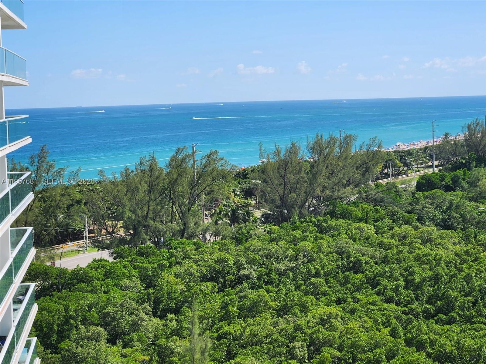 Enjoy breathtaking direct bay views from every bedroom in this amazing 2/2 unit.  It has an expansive private glass balcony with spectacular views to Oleta Park, the intracoastal, Downtown and ocean view.  Floor-to-ceiling sliding impact doors, Master suite has large walk-in closet.  Spectacular lobby with 24 hours reception, 2 tennis courts, jacuzzi, large pool deck, gym, library, picnic area, pool tables, sauna, business center, community room, on-site restaurant, children's playroom, and the amazing beach across the street to the building.  May be rented immediately 1x/yr for 6m+1 day.  Maintenance includes cable, internet, water, security, & more!   Centrally located between FLL & MIA airports.