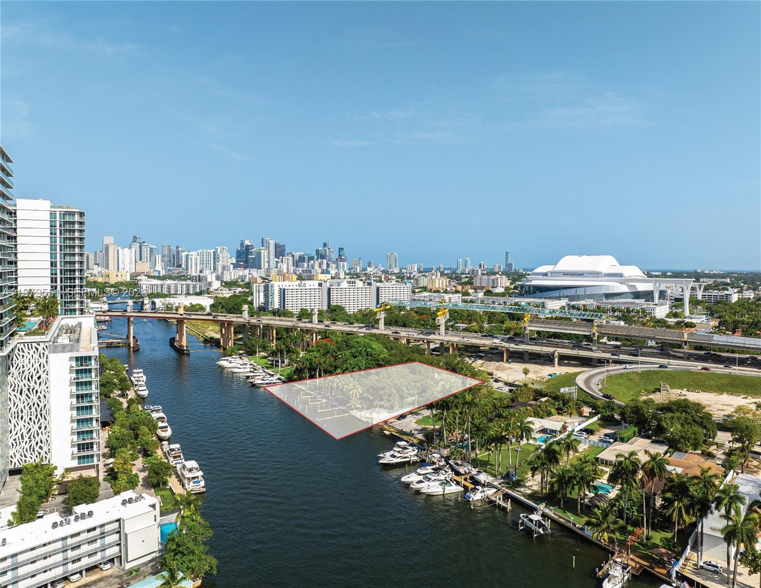 1.77 acres of prime contiguous land along the Miami River, an increasingly rare opportunity in one of Miami’s fastest-growing corridors. With direct waterfront access and approximately 14 existing 50 foot boat slips, this three lot assemblage is ideally positioned for impactful development.

Under current T4-R zoning, the property permits multifamily residential construction by right, offering immediate development potential. One concept envisions the creation of 40 luxury townhomes that take full advantage of the site’s river frontage and lifestyle appeal.