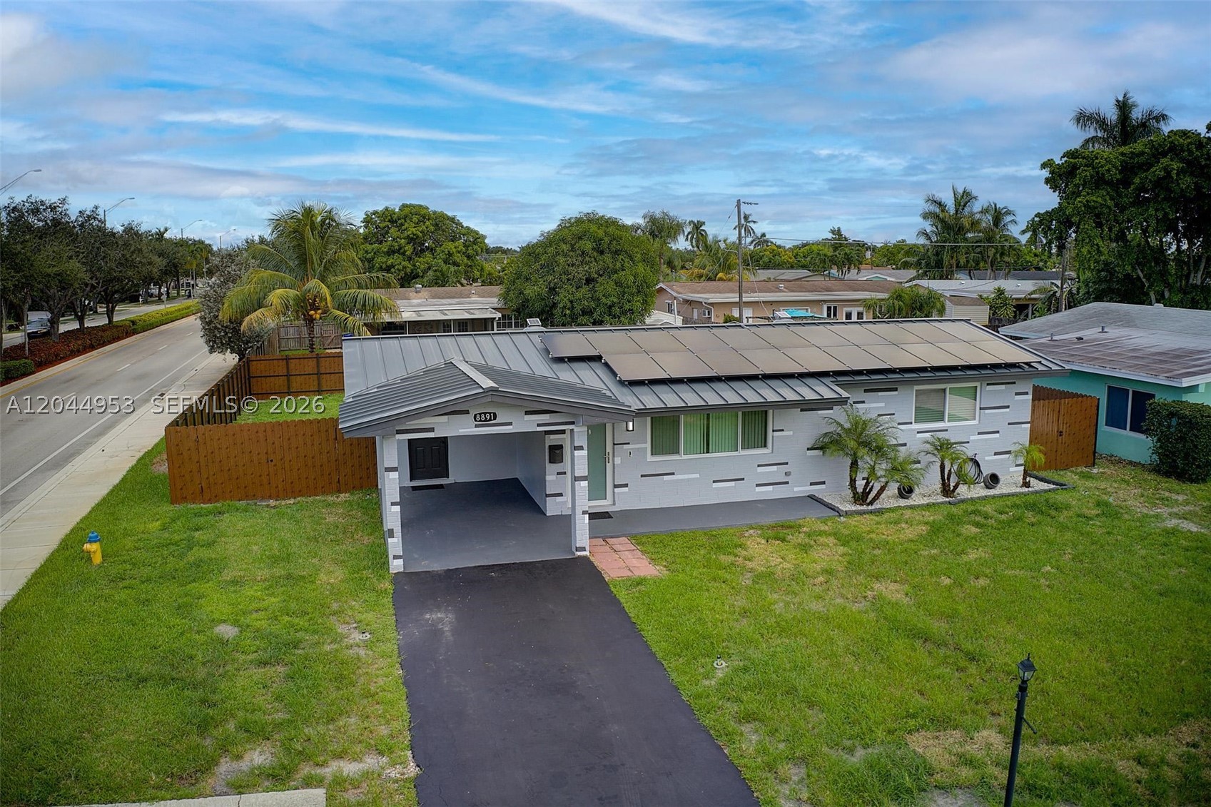 Heart of the City, perfect location to all major highways, shopping and GREAT schools. This BEAUTIFUL 2/1 could be 3/1 with large room owner used as oversized PRIMARY could be family living space also. IMPACT WINDOWS & DOORS / SOLAR ENERGY EFFICIENCY / COVERED PATIO with OVERSIZED BACK YARD (SPACE FOR RV or BOAT). Home includes large open floor plan living, dining and kitchen with stainless steel appliances and granite counter-tops. Bathroom freshly updated, utility laundry combo with full size front load washer & dryer, tile throughout home, large manicured privacy fenced yard. PETS welcomed with non-refundable deposit of $250 must have up to date vaccinations and insurance coverage on rental​​‌​​​​‌​‌​​​‌‌​​​‌‌‌​​‌​​‌‌​​​​ policy.